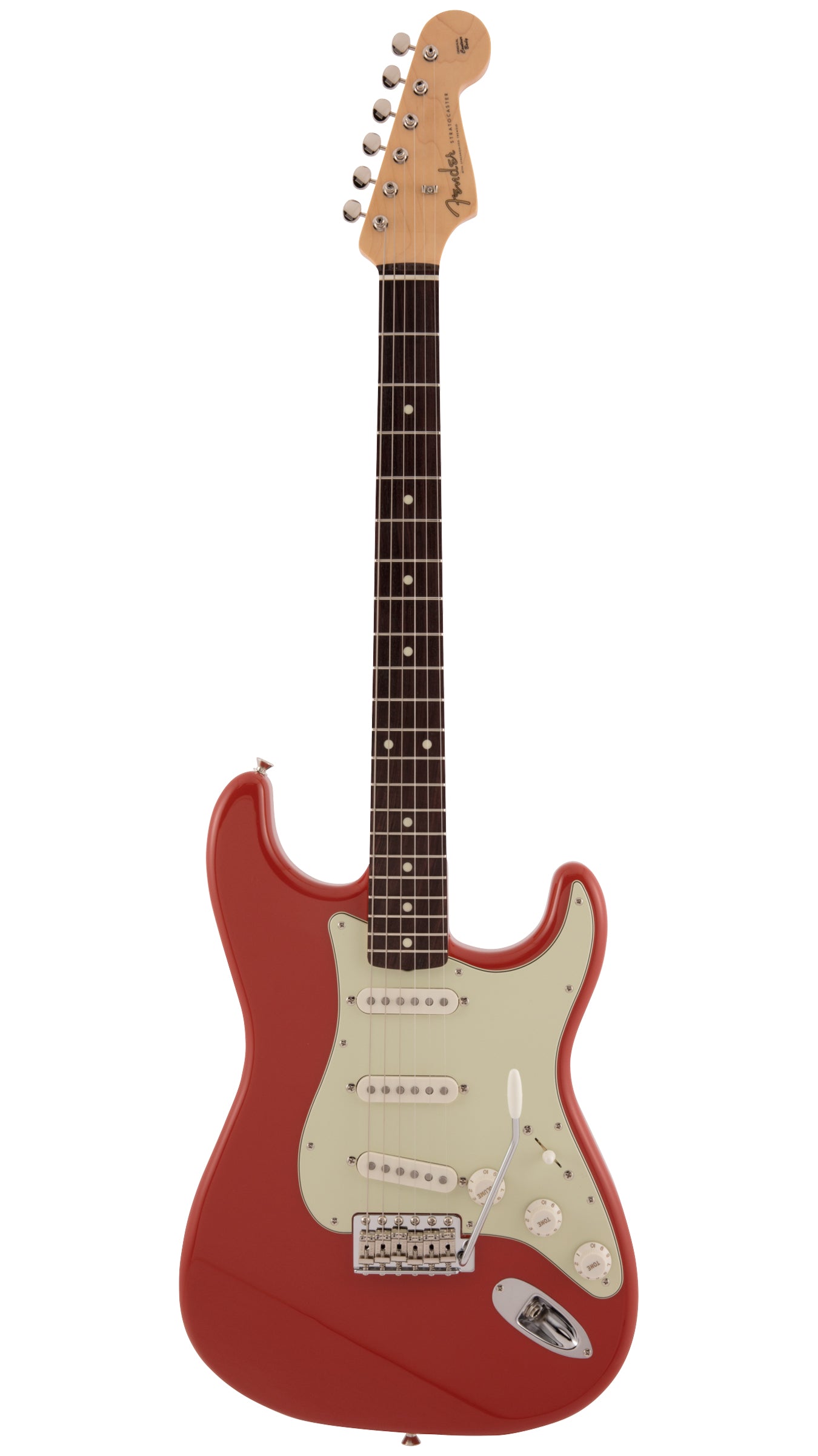 Fender Made in Japan Traditional 60s Stratocaster (Rosewood Fingerboard, Fiesta Red)