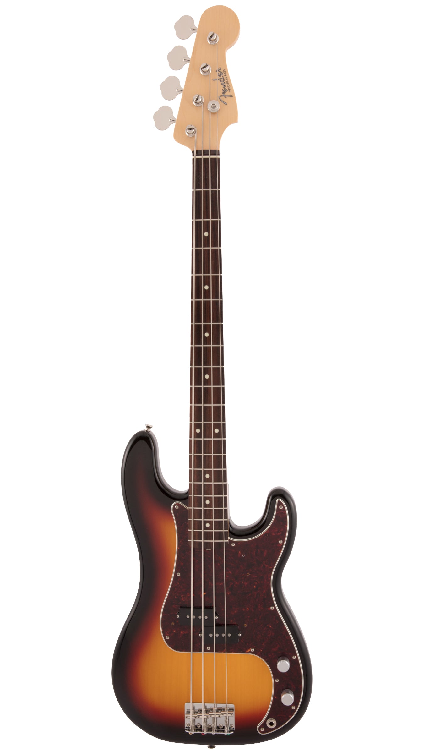 Fender Made in Japan Traditional 60s Precision Bass (Rosewood Fingerboard, 3-Color Sunburst)