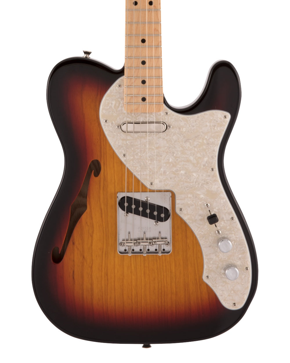 Fender Japan Heritage 60 Telecaster Thinline (Maple Fingerboard, 3-Colour Sunburst)