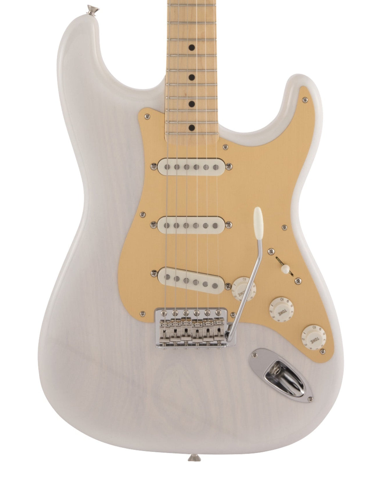 Fender Heritage '50s Stratocaster (Made In Japan, Maple Fingerboard, White Blonde)