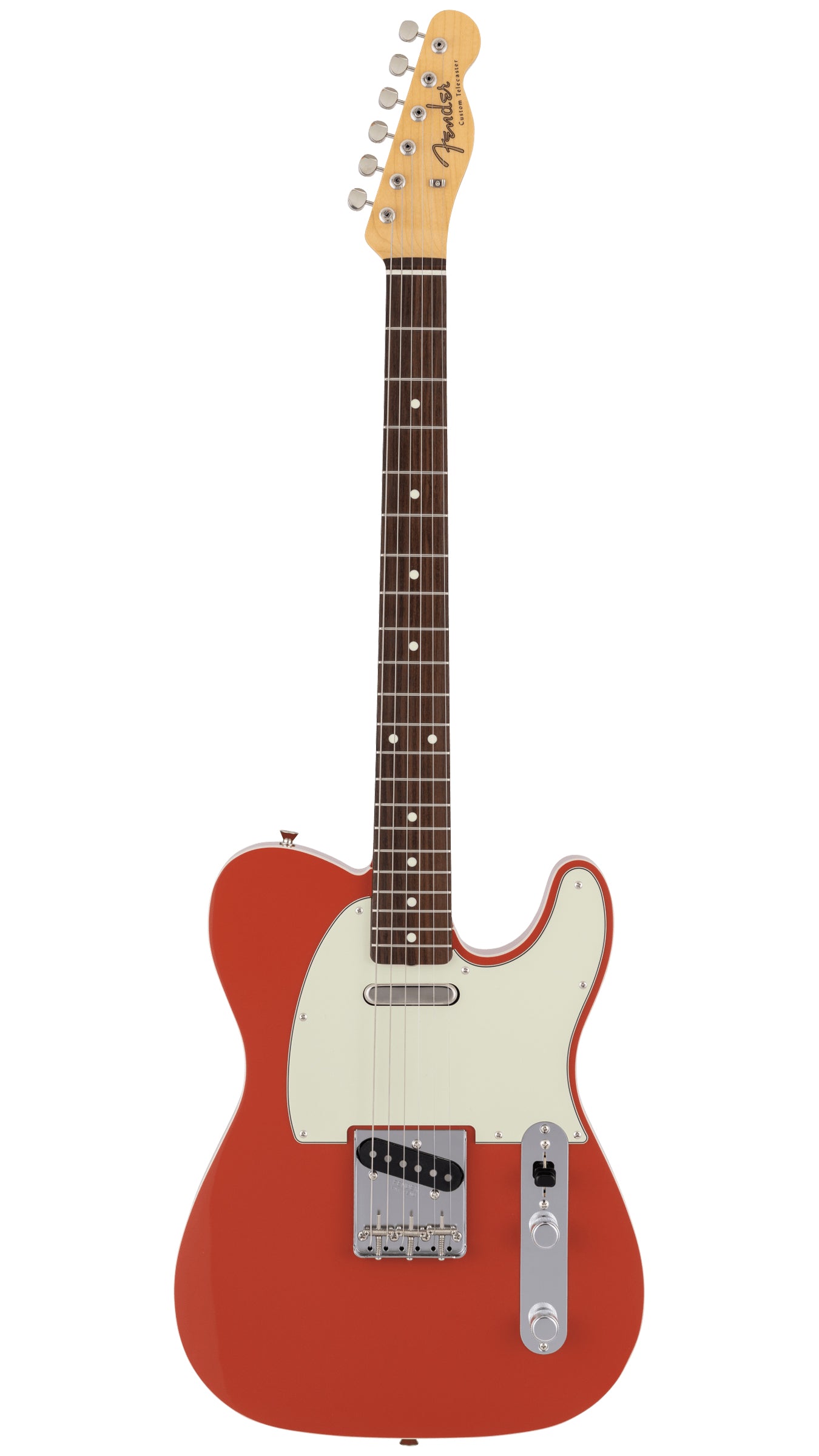 Fender Made in Japan Traditional 60s Telecaster Custom (Rosewood Fingerboard, Fiesta Red)