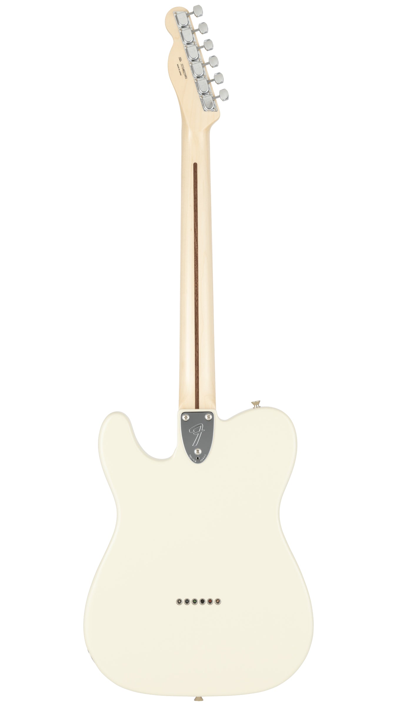 Fender Made in Japan Traditional 70s Telecaster Thinline (Maple Fingerboard, Olympic White)