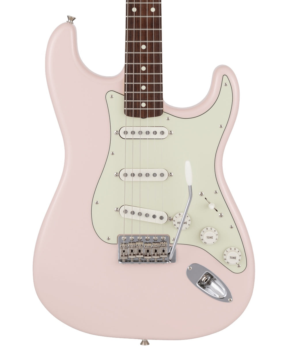 Fender Made in Japan Traditional 60s Stratocaster (Rosewood Fingerboard, Shell Pink)
