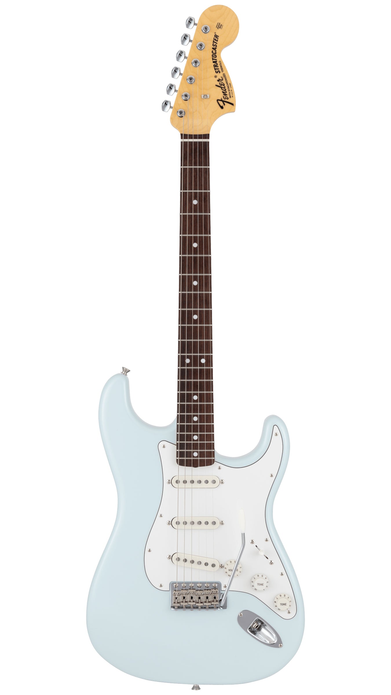 Fender Made in Japan Traditional Late 60s Stratocaster (Rosewood Fingerboard, Sonic Blue)