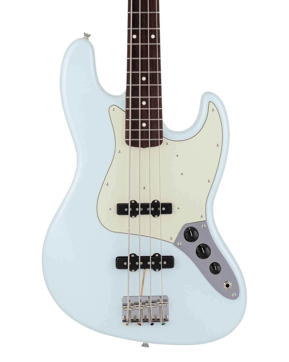 Fender Made in Japan Traditional 60s Jazz Bass (Rosewood Fingerboard, Sonic Blue)