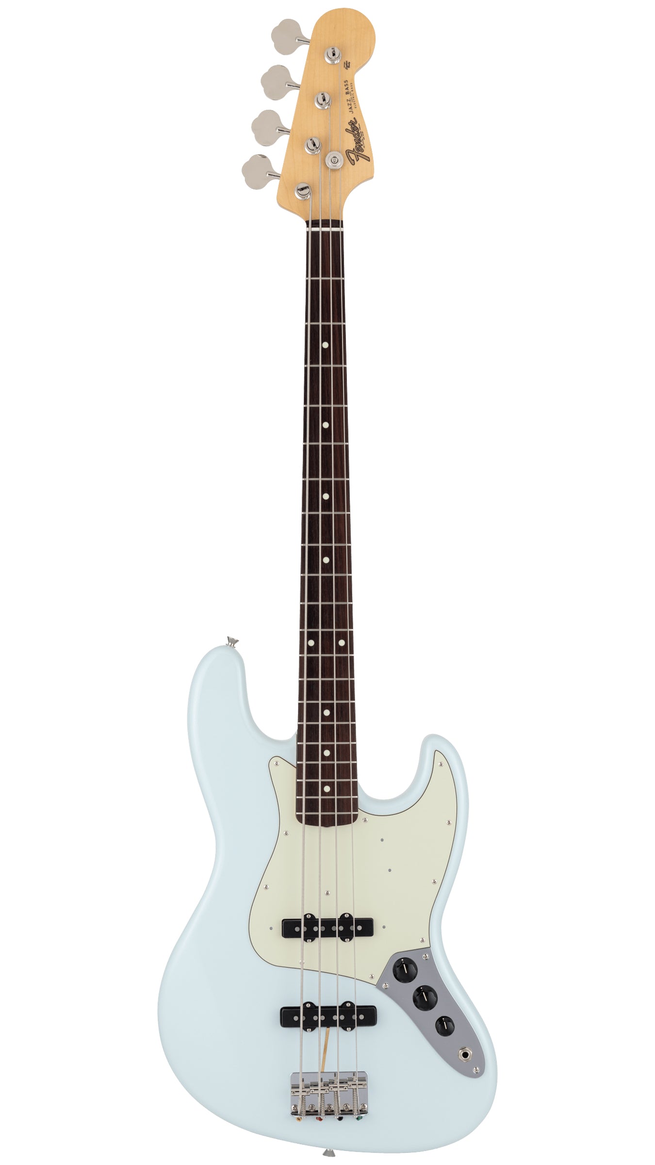 Fender Made in Japan Traditional 60s Jazz Bass (Rosewood Fingerboard, Sonic Blue)