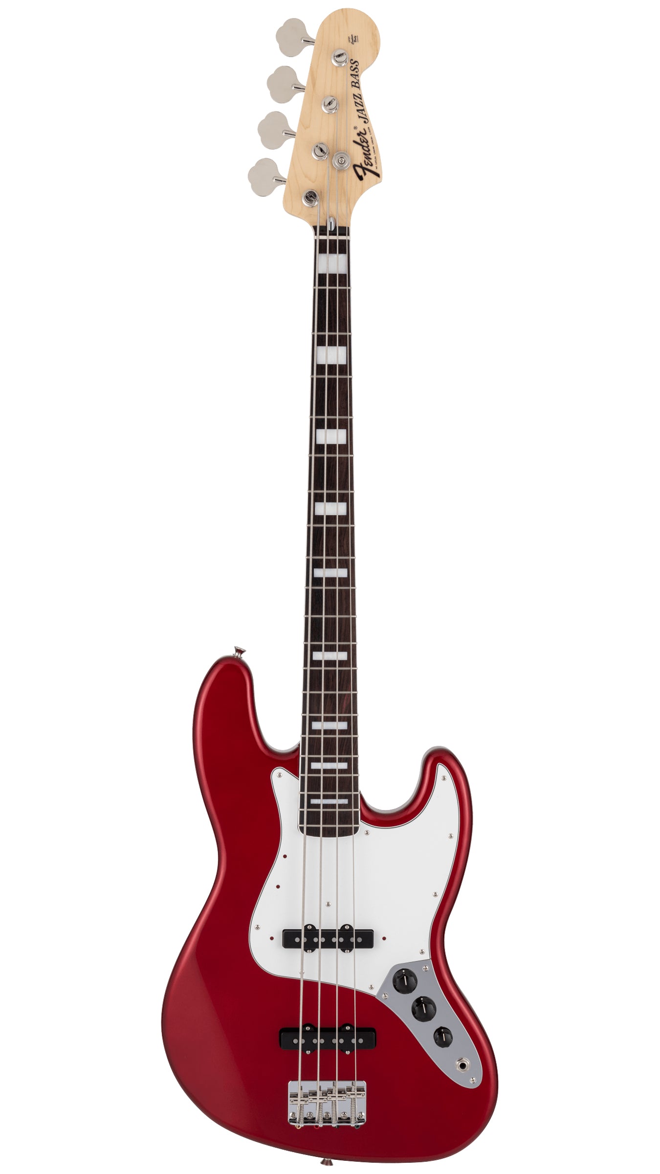 Fender Made in Japan Traditional 70s Jazz Bass (Rosewood Fingerboard, Candy Apple Red)