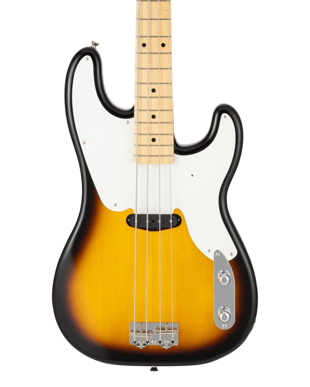 Fender Made in Japan Traditional Original 50s Precision Bass (Maple Fingerboard, 2-Color Sunburst)