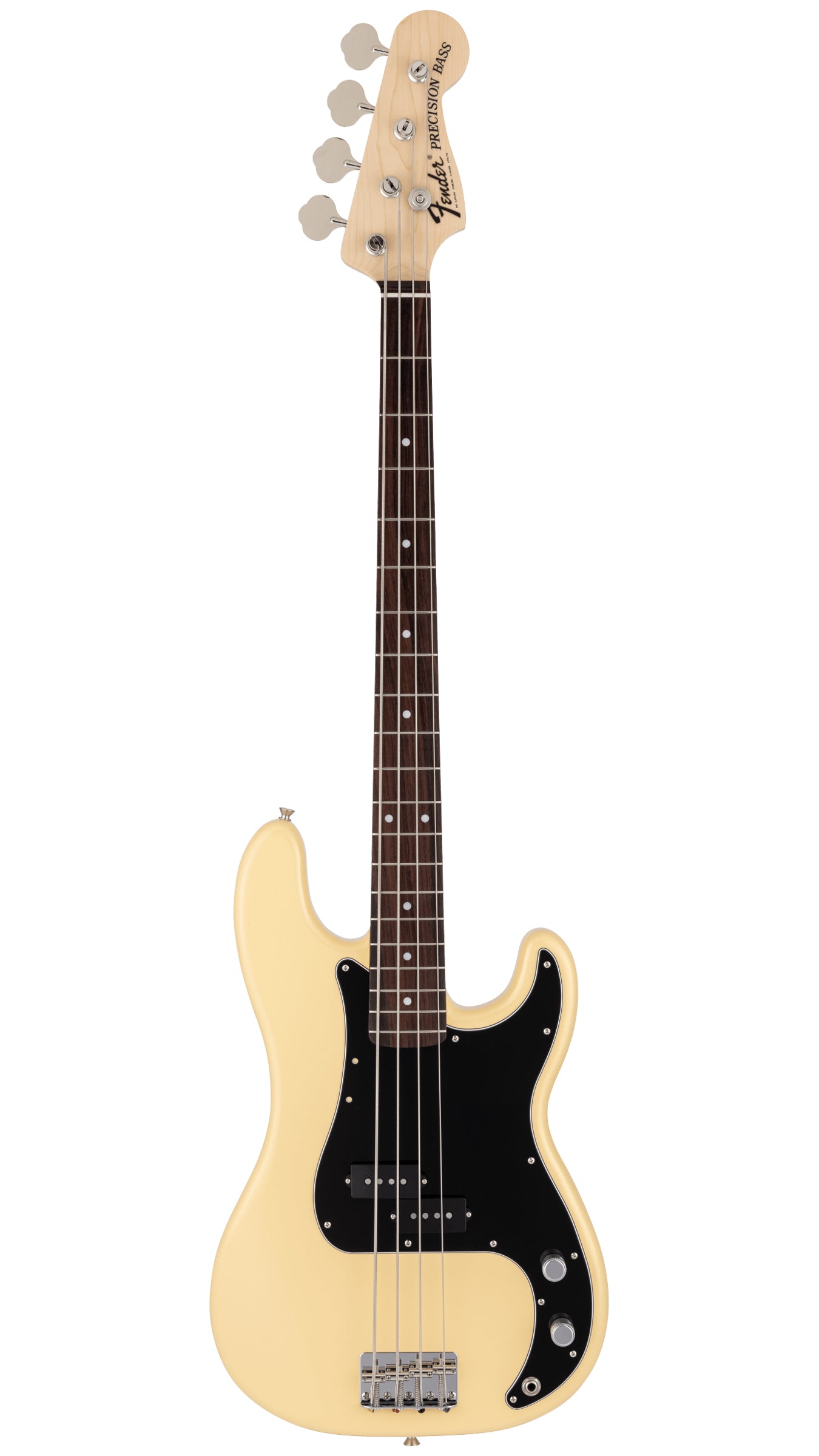 Fender Made in Japan Traditional 70s Precision Bass (Rosewood Fingerboard, Vintage White)