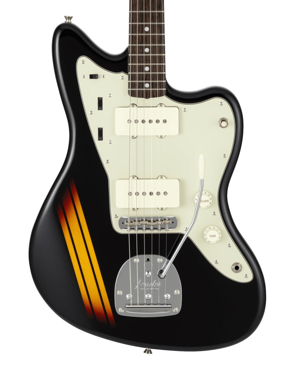 Fender Made in Japan Traditional 2025 Collection 60s Jazzmaster (Rosewood Fingerboard, Competition Black 3-Color Sunburst)