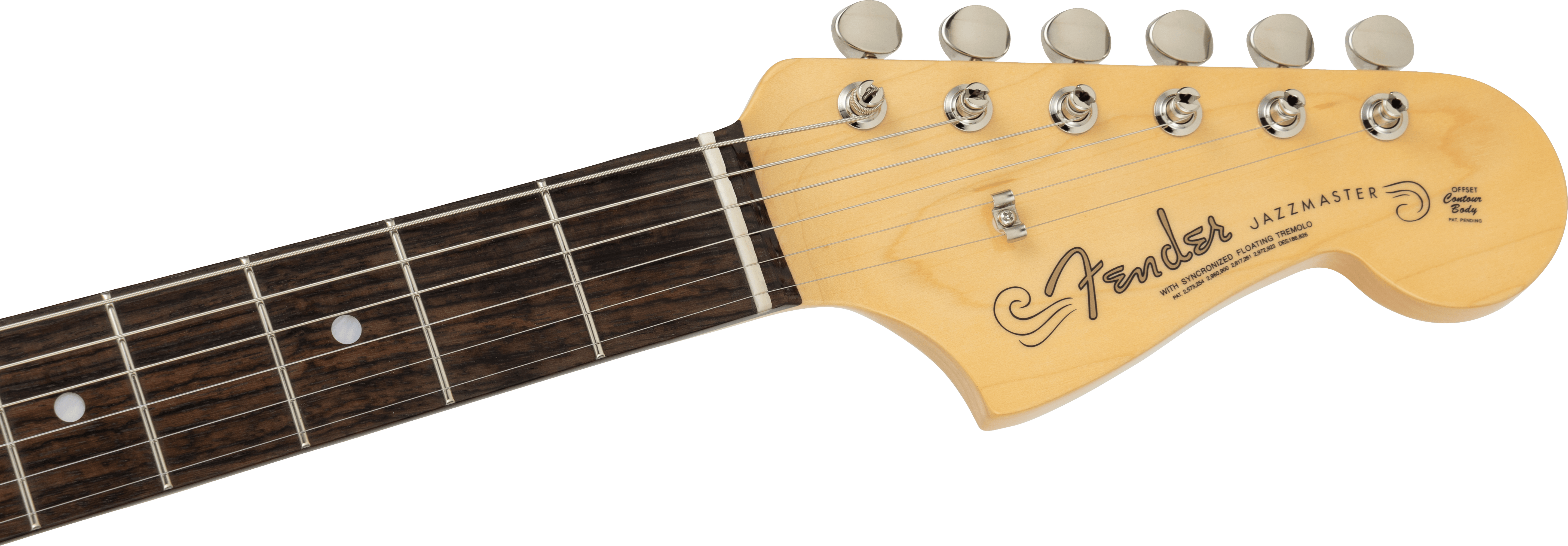 Fender Made in Japan Traditional 2025 Collection 60s Jazzmaster (Rosewood Fingerboard, Competition Black 3-Color Sunburst)