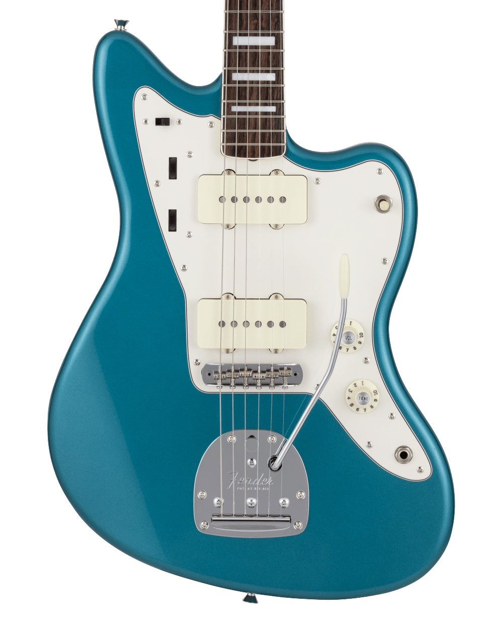 Fender Made in Japan Traditional Late 60s Jazzmaster® (Rosewood Fingerboard, Ocean Turquoise Metallic)