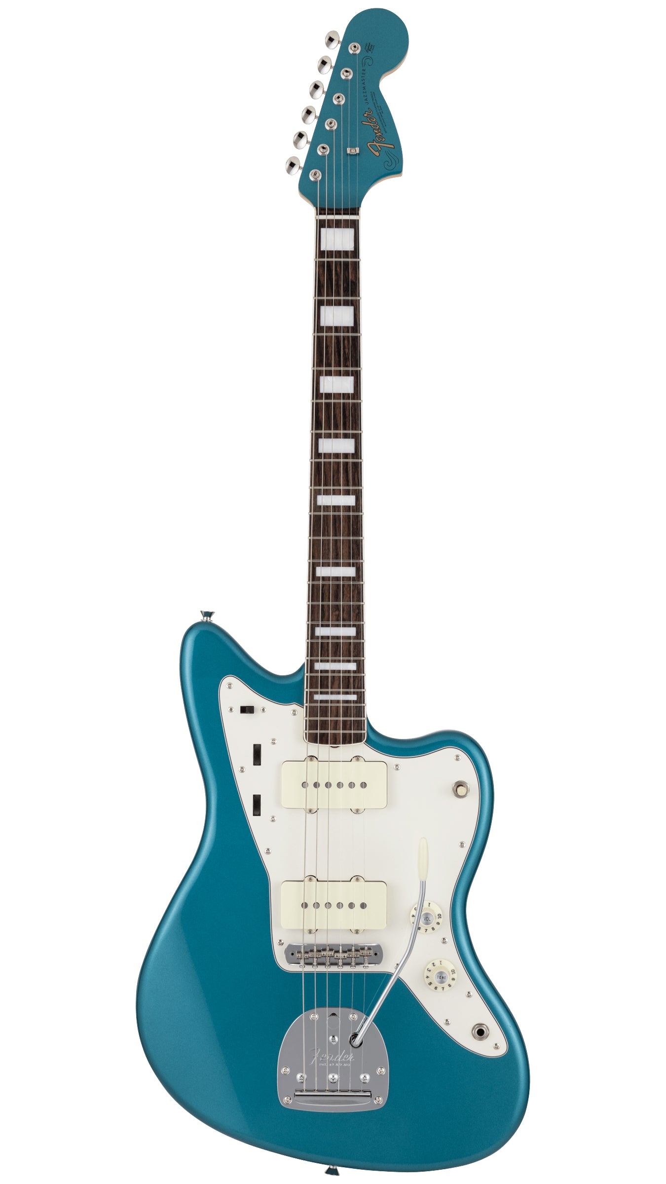 Fender Made in Japan Traditional Late 60s Jazzmaster® (Rosewood Fingerboard, Ocean Turquoise Metallic)