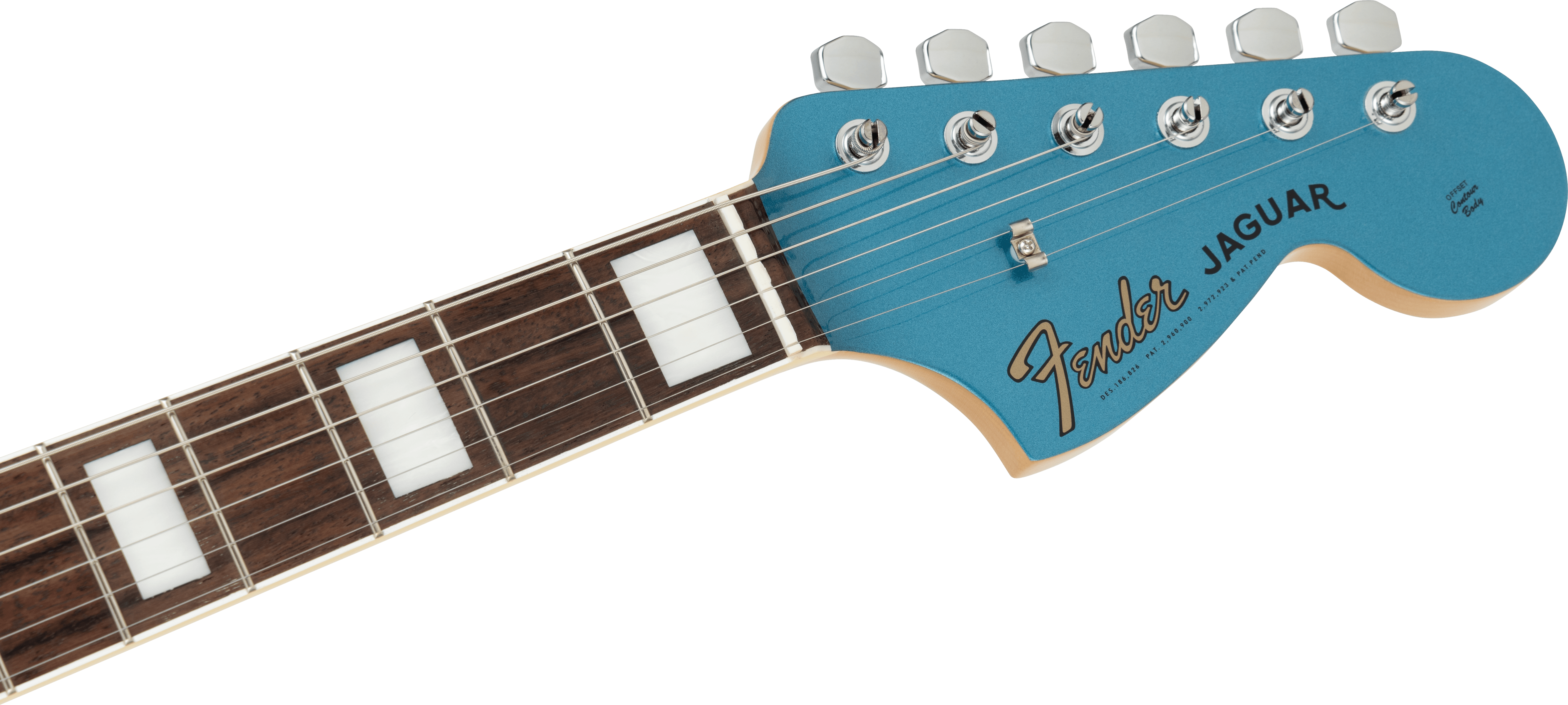 Fender Made in Japan Traditional Late 60s Jaguar (Rosewood Fingerboard, Lake Placid Blue)