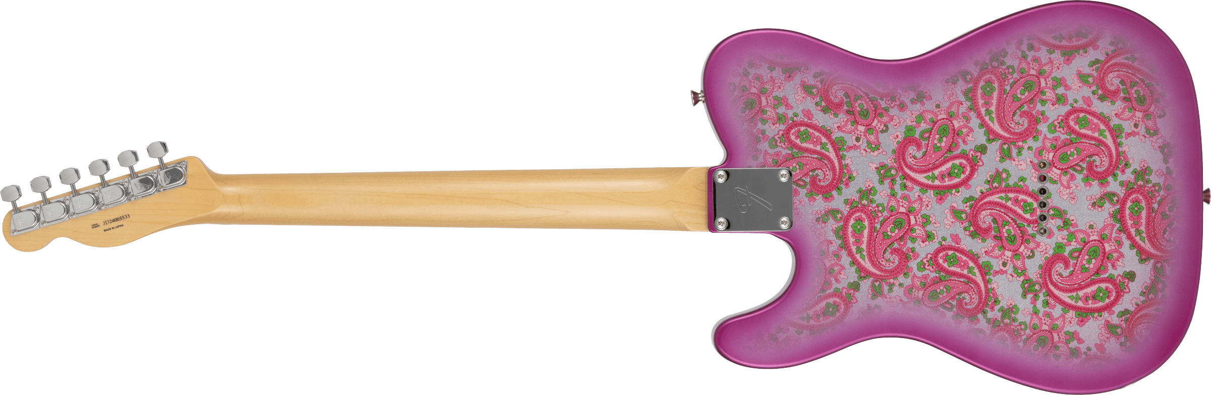 Fender Made in Japan Limited Telecaster, Maple Fingerboard, Pink Paisley