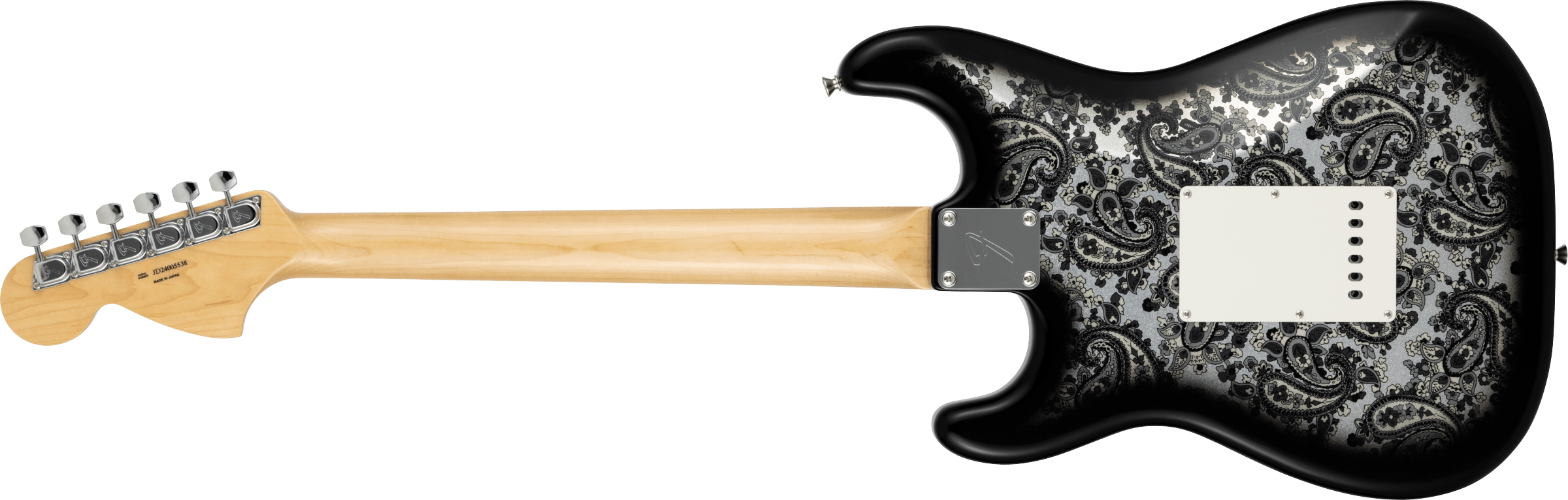 Fender Made in Japan Limited Stratocaster, Maple Fingerboard, Black Paisley