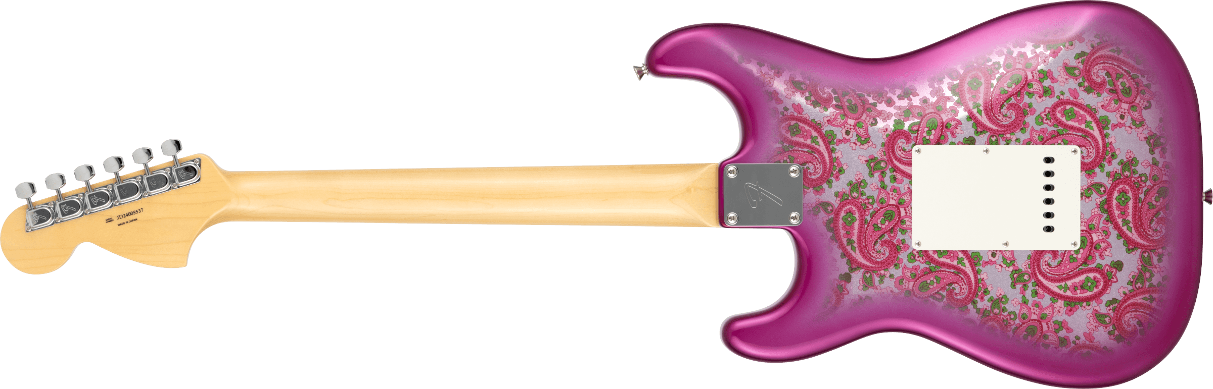 Fender Made in Japan Limited Stratocaster, Maple Fingerboard, Pink Paisley