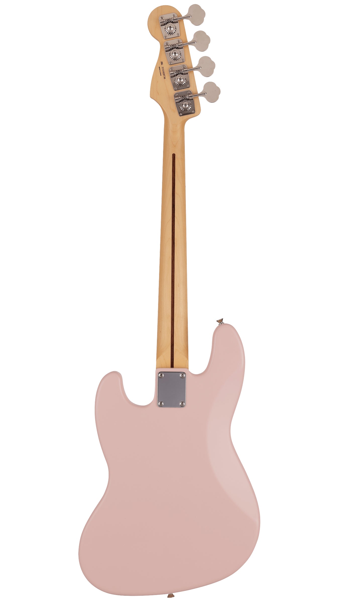 Fender Made in Japan Junior Collection Jazz Bass (Maple Fingerboard, Satin Shell Pink)