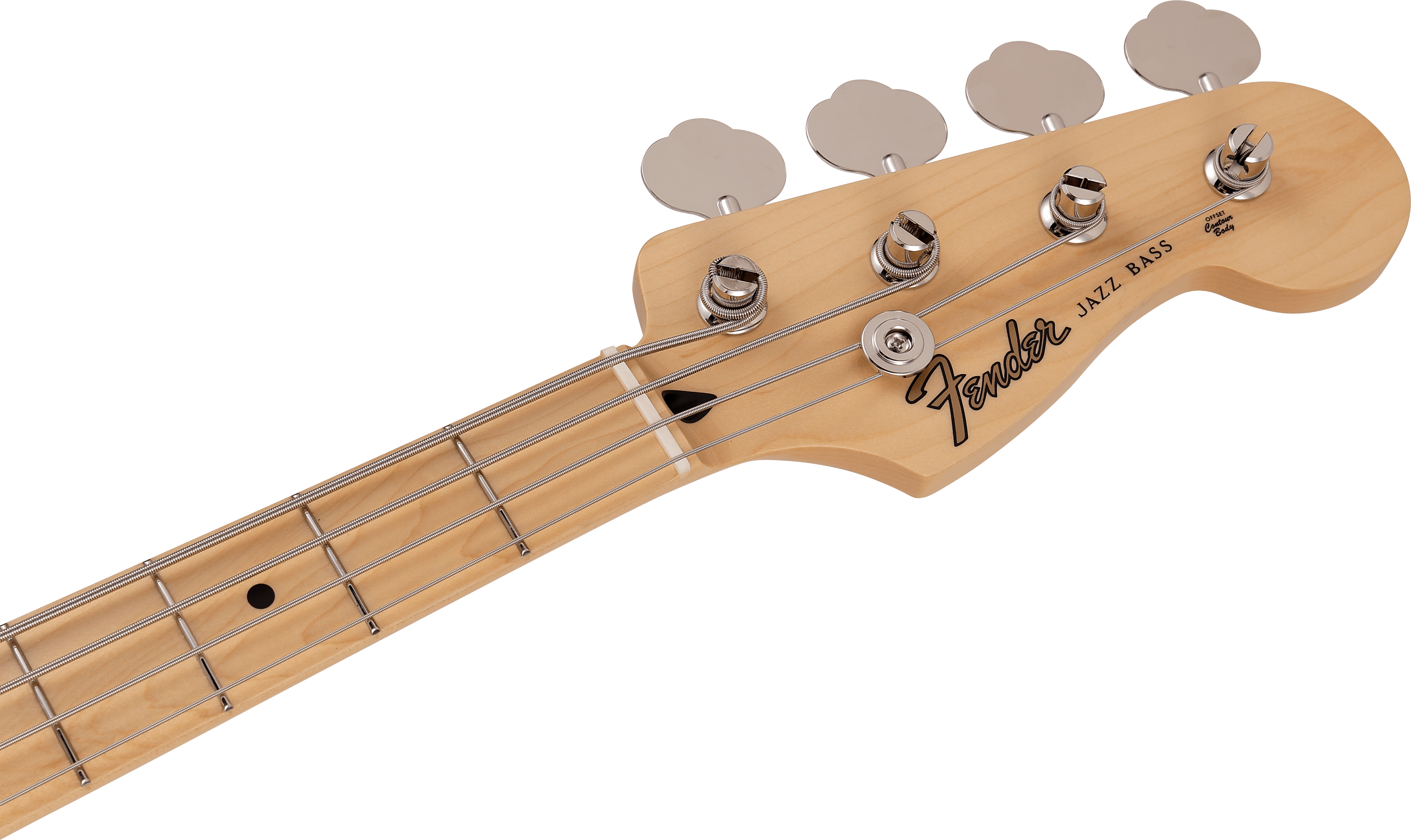Fender Made in Japan Junior Collection Jazz Bass (Maple Fingerboard, Satin Shell Pink)