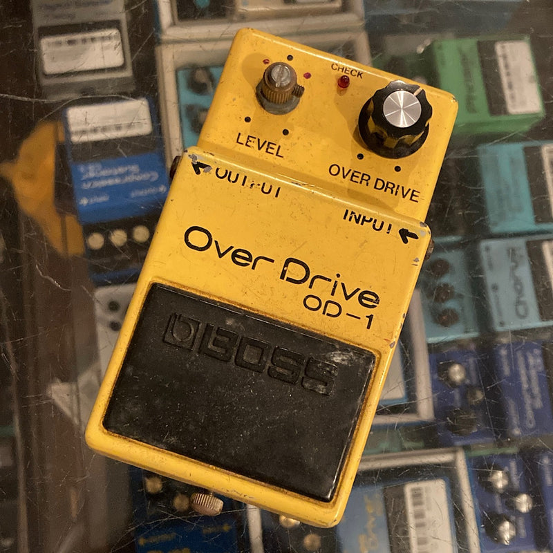 1979 Boss OD-1 Overdrive (Japan, Silver Screw)