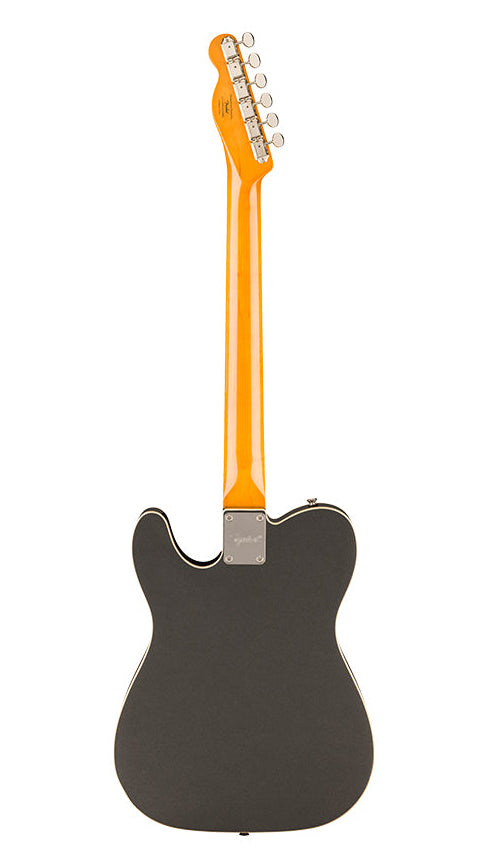 Squier Limited Edition Classic Vibe 60s Custom Telecaster SH with Bigsby (Laurel Fingerboard, Charcoal Frost Metallic)