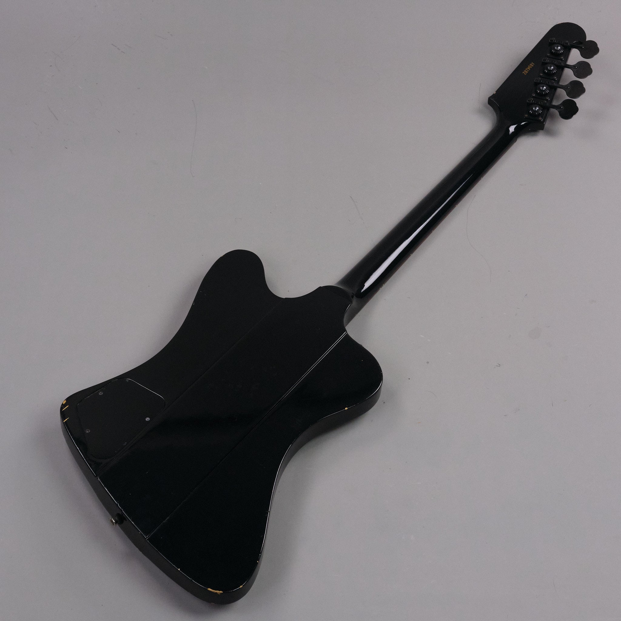 1989 Greco Thunderbird Bass Fretless Conversion (Japan, Black)*