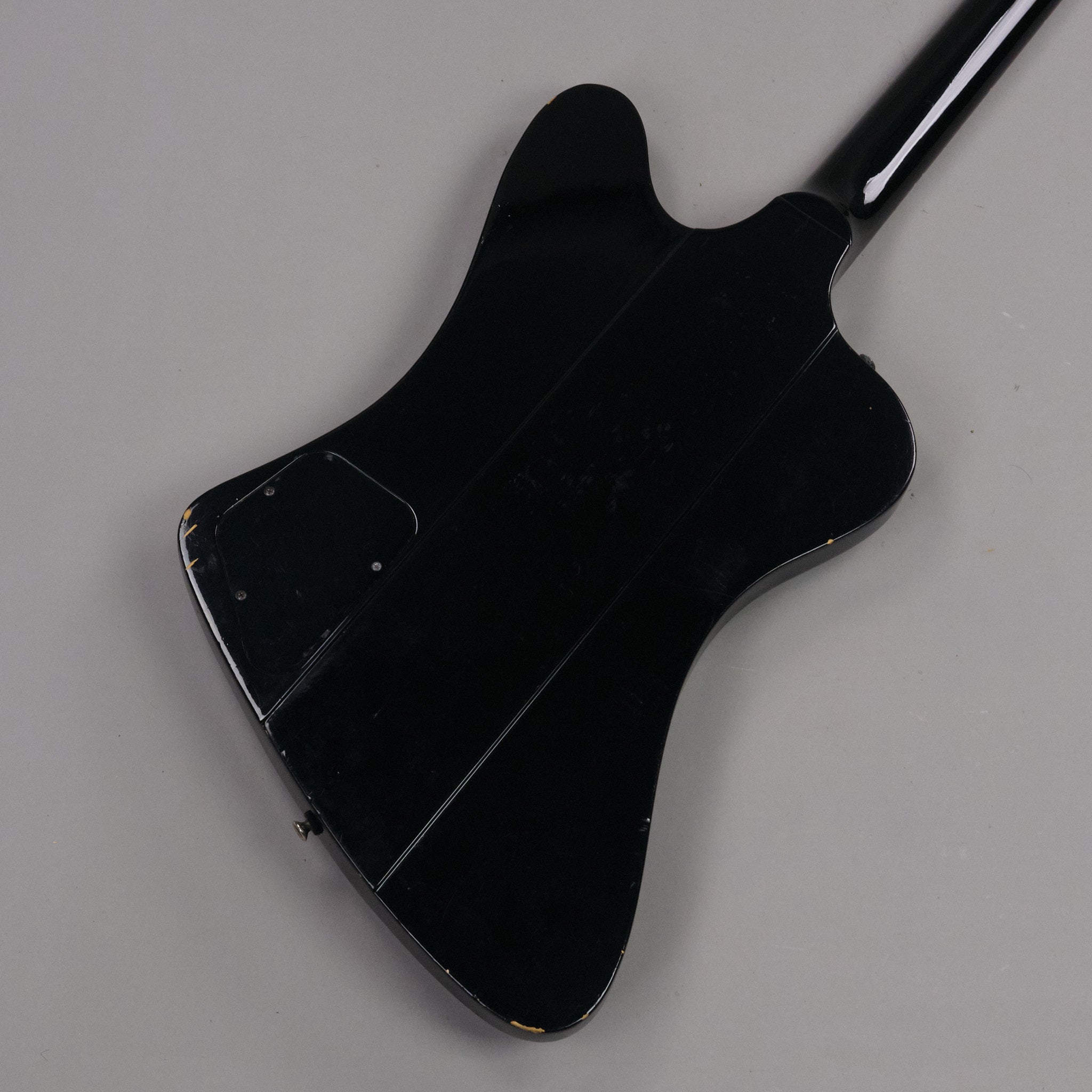 1989 Greco Thunderbird Bass Fretless Conversion (Japan, Black)*