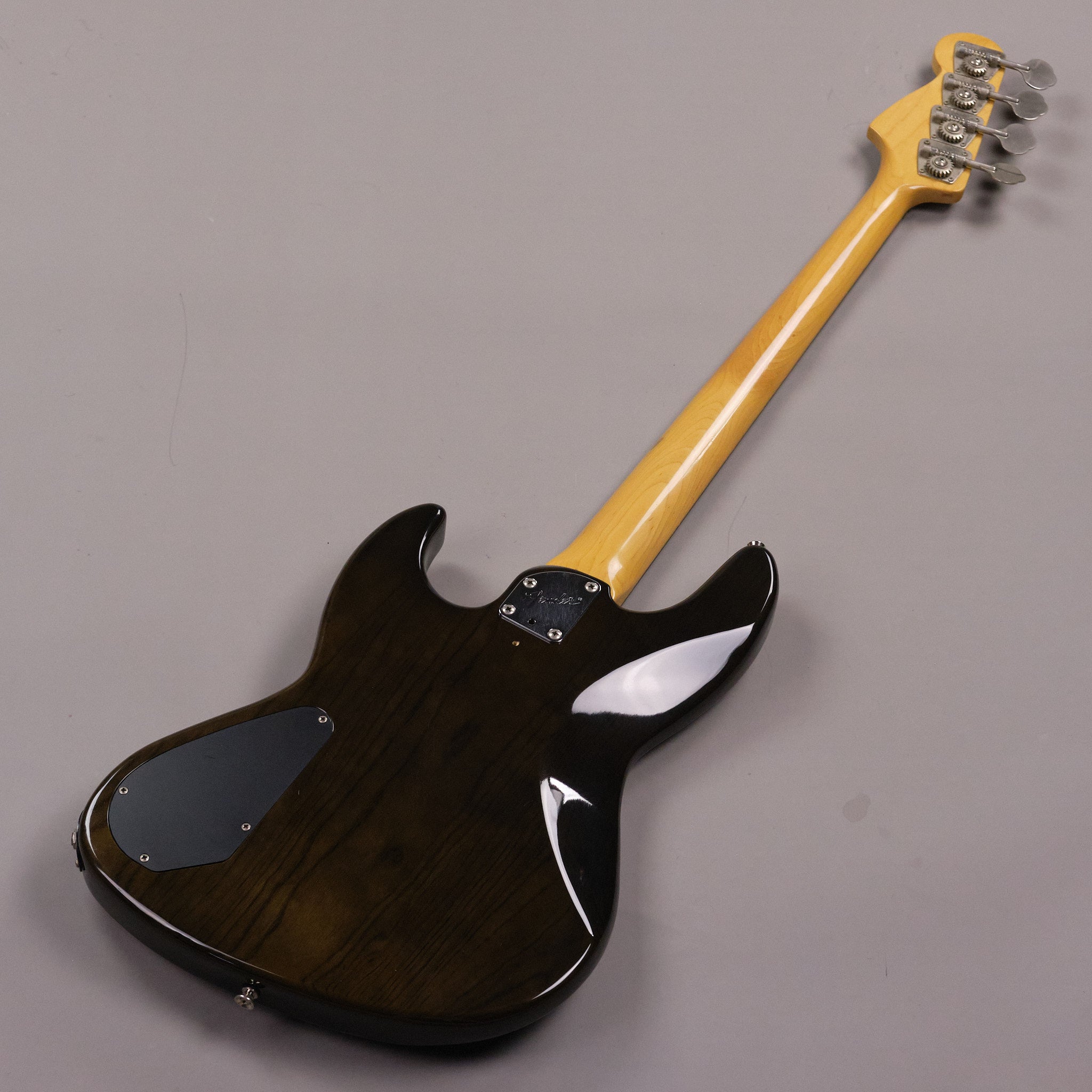 1991 Fender Jazz Bass (Japan, Trans Black)