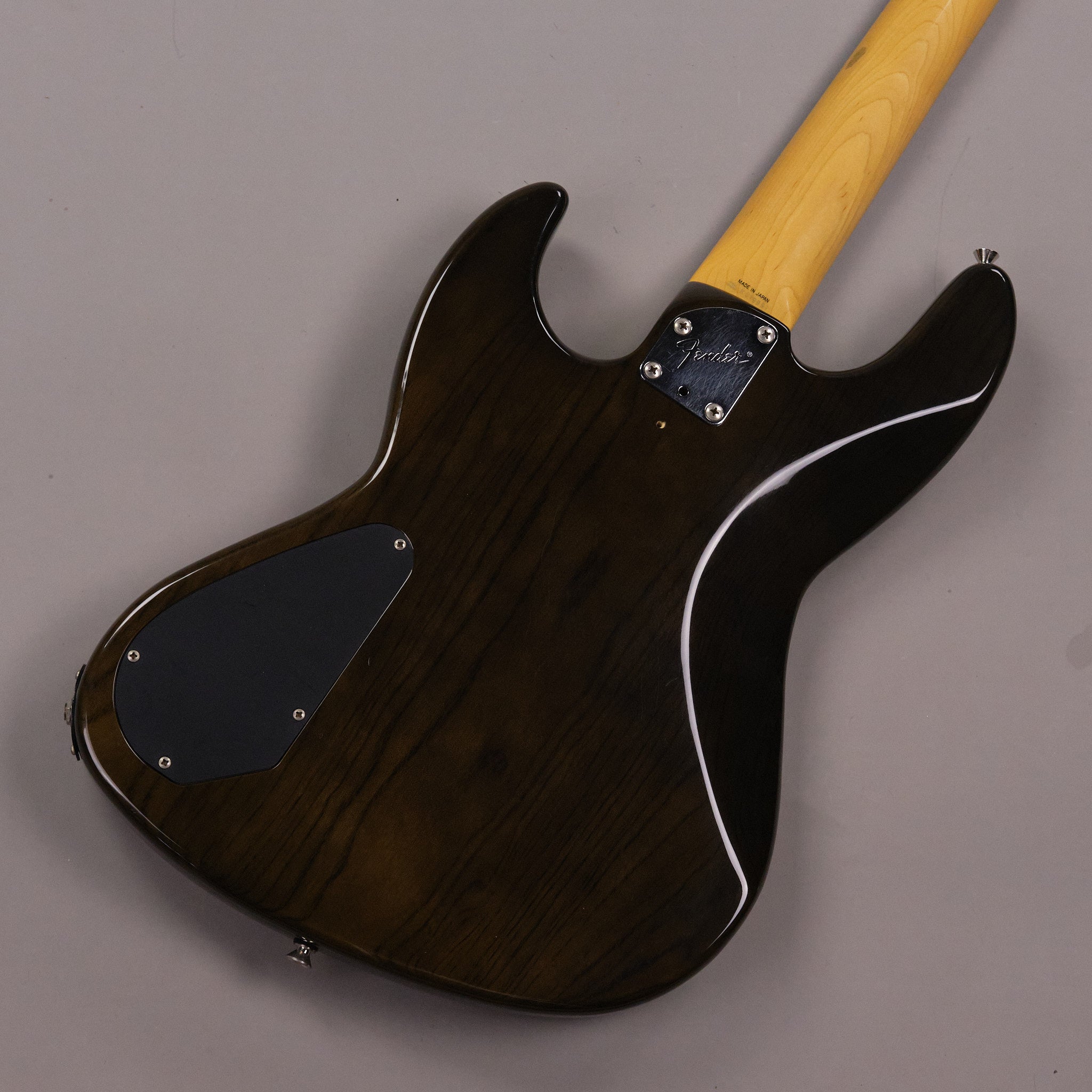 1991 Fender Jazz Bass (Japan, Trans Black)