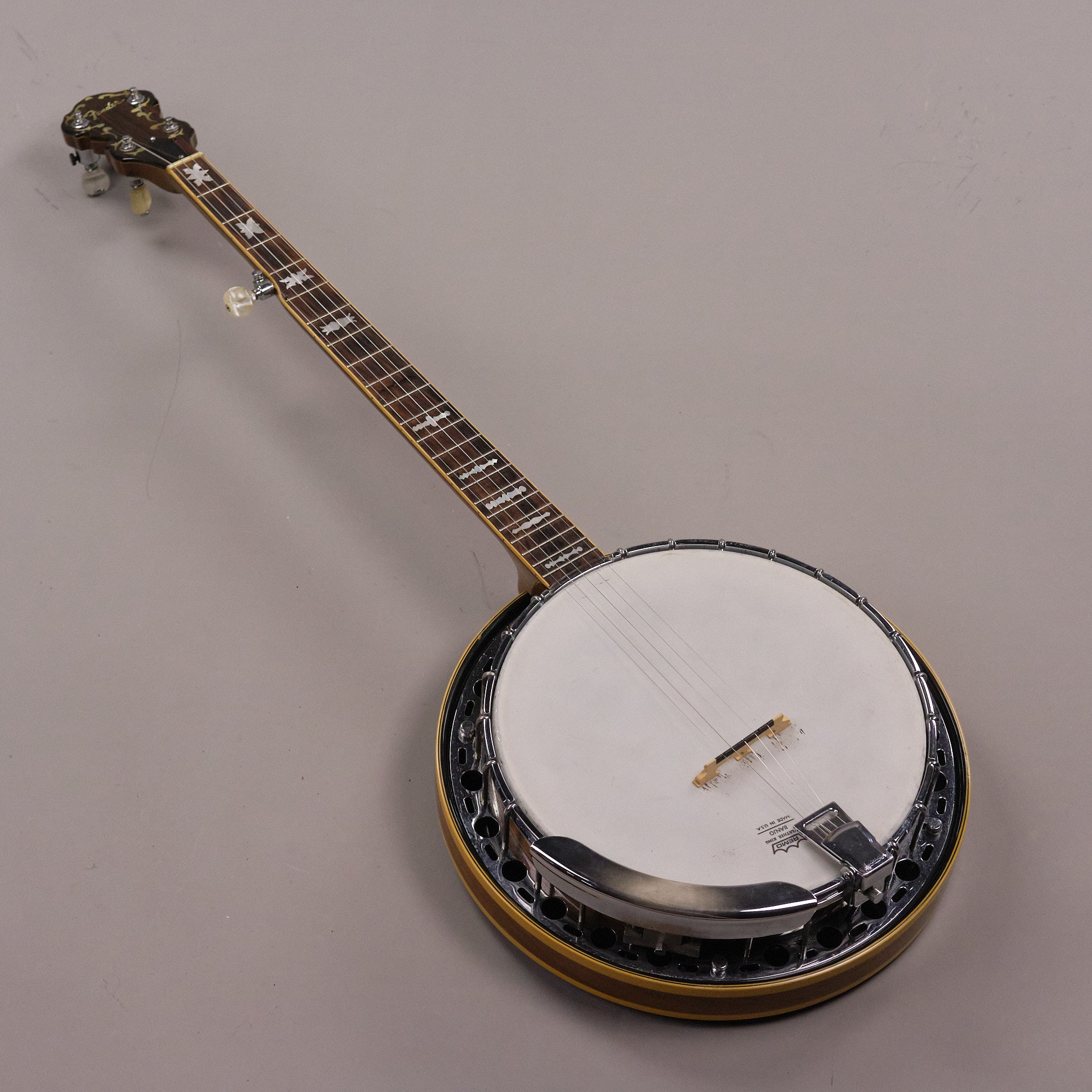 c1970s Fender 5 String Artist Banjo (Japan, OHSC)