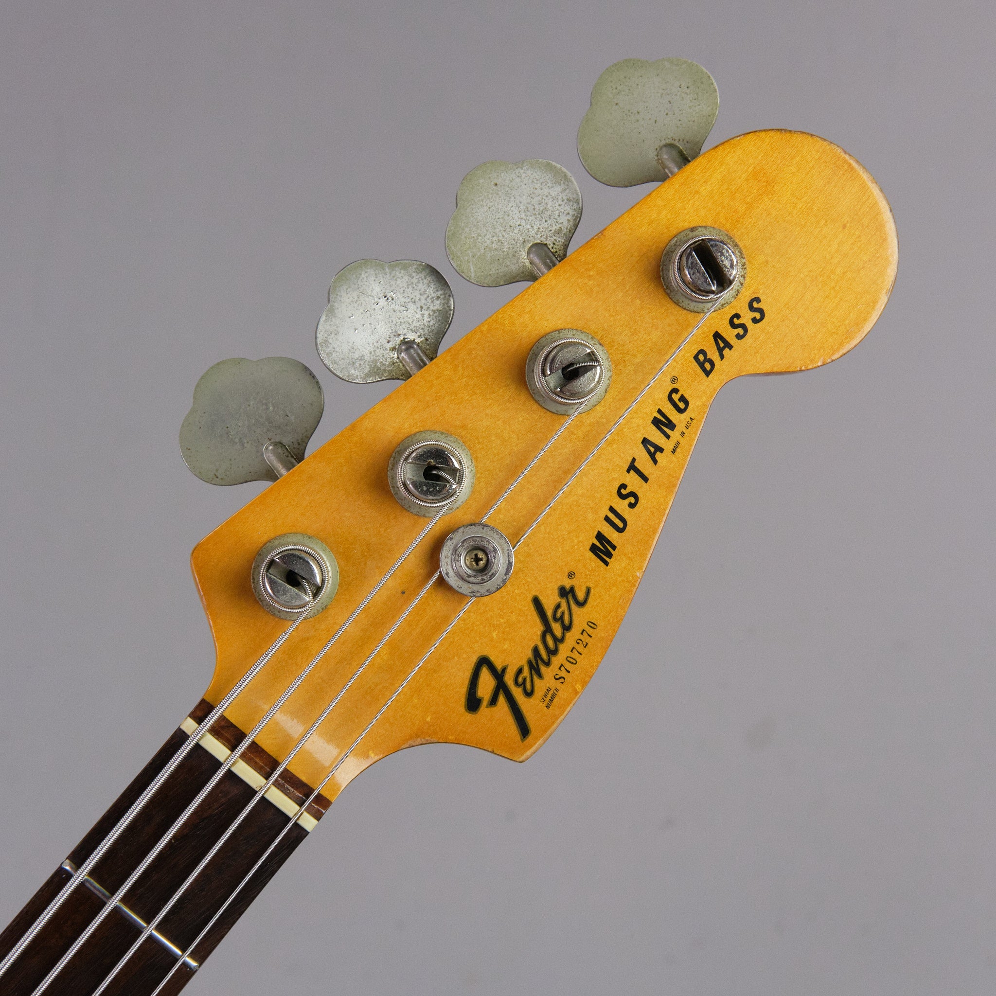 1977 Fender Mustang Bass (USA, Sunburst, OHSC)