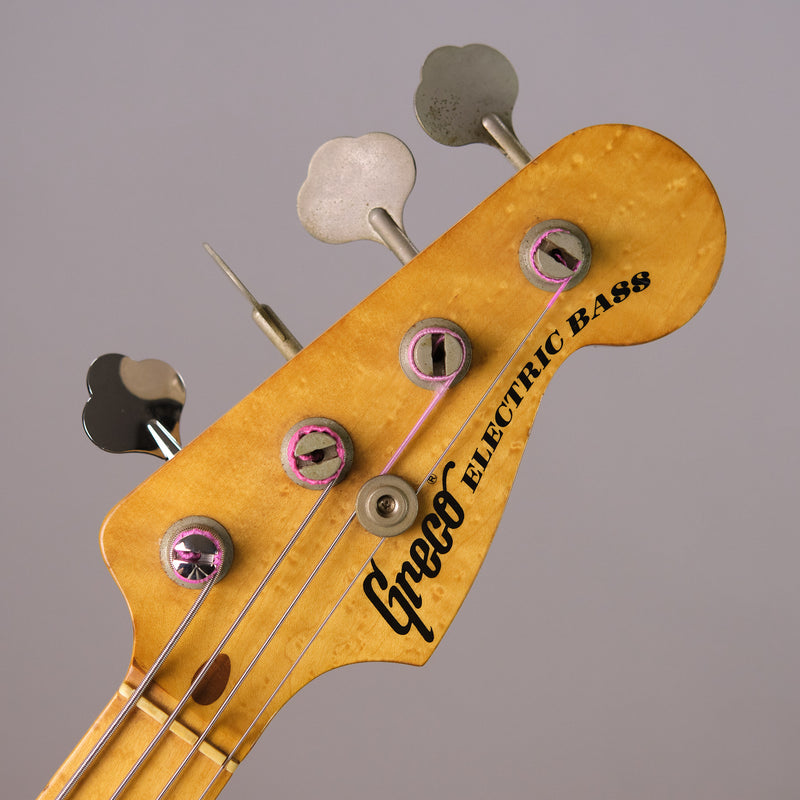 1976 Greco Electric Bass PJ (Japan, Natural)