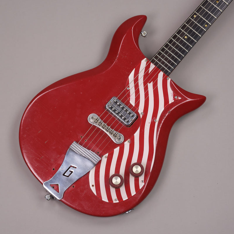1962 Gretsch 6109 Peppermint Twist (USA, Peppermint Red, OHSC)