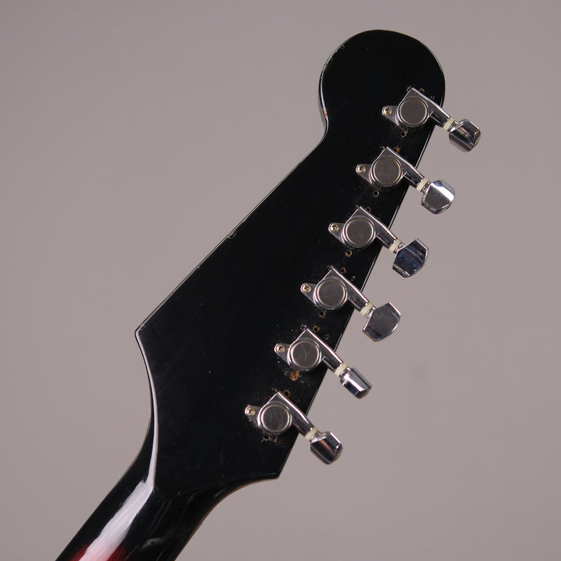 c1960s Teisco Electric Guitar (Japan, Cherry Sunburst)