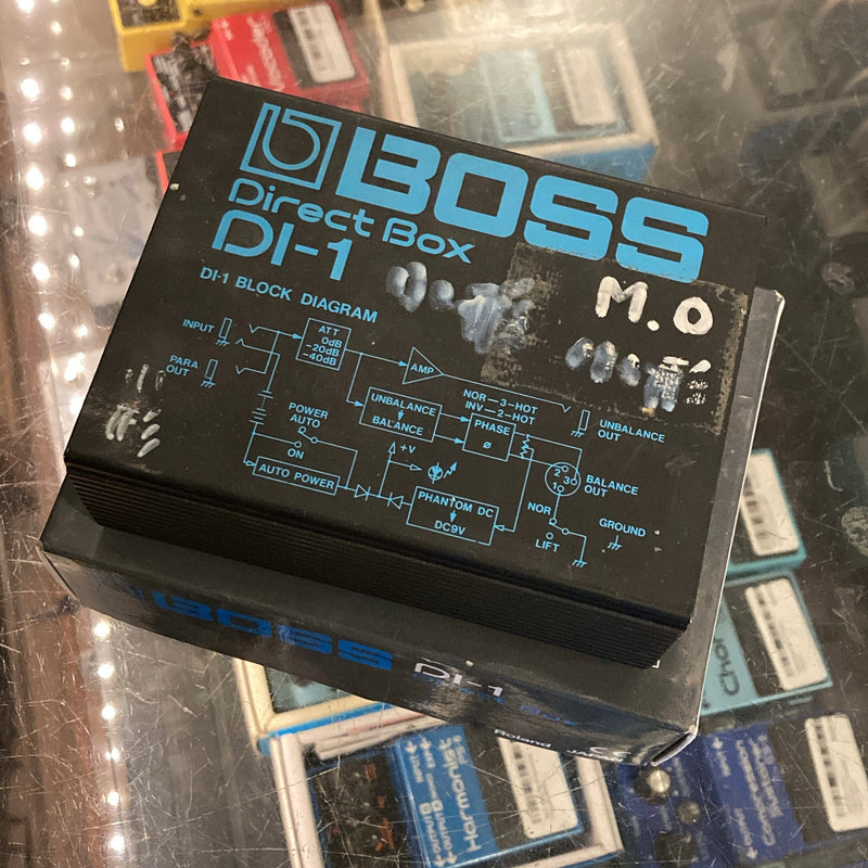1995 Boss DI-1 Direct Box DI (Japan, Original box)