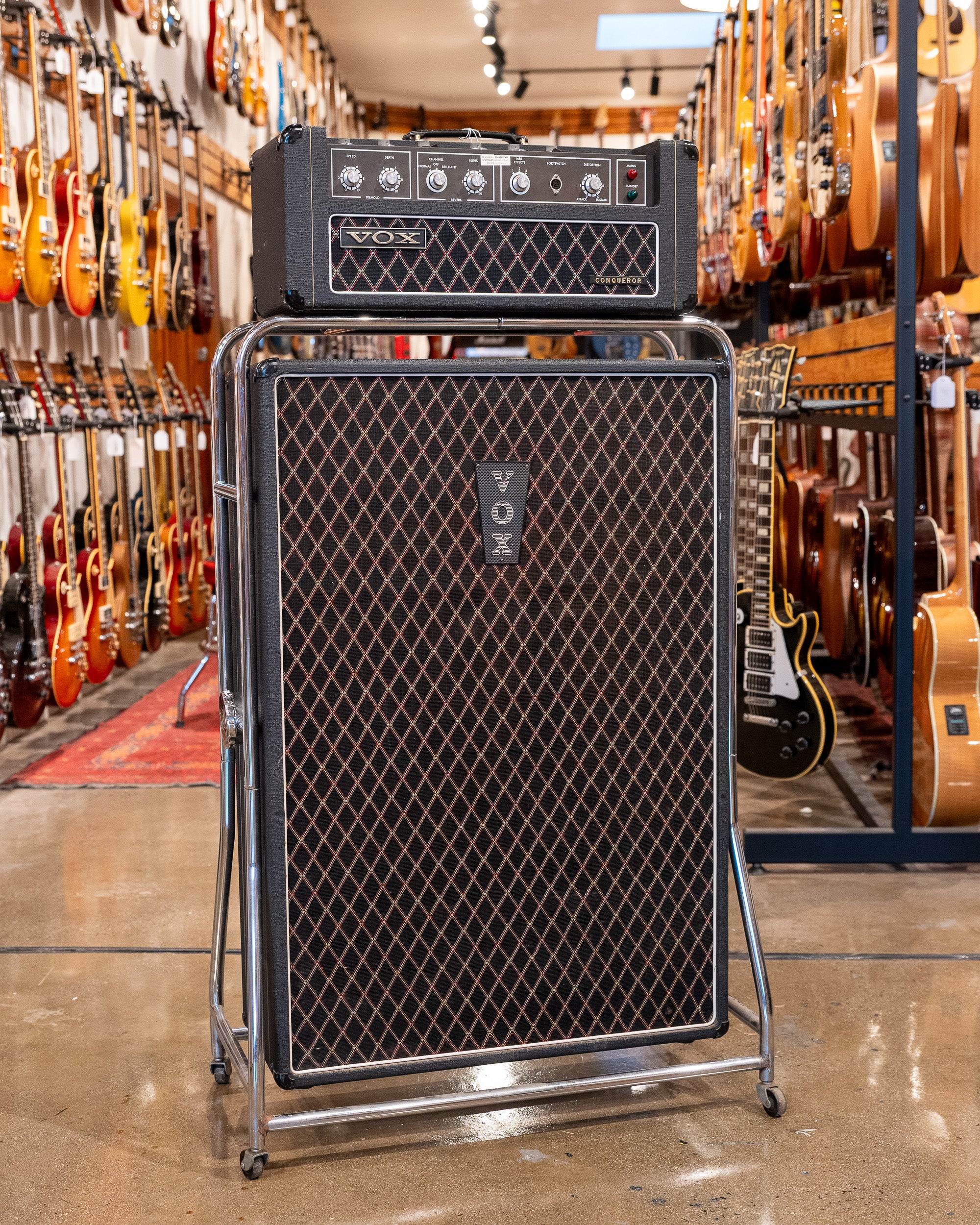 1967 Vox Conqueror Head & Cabinet (England)