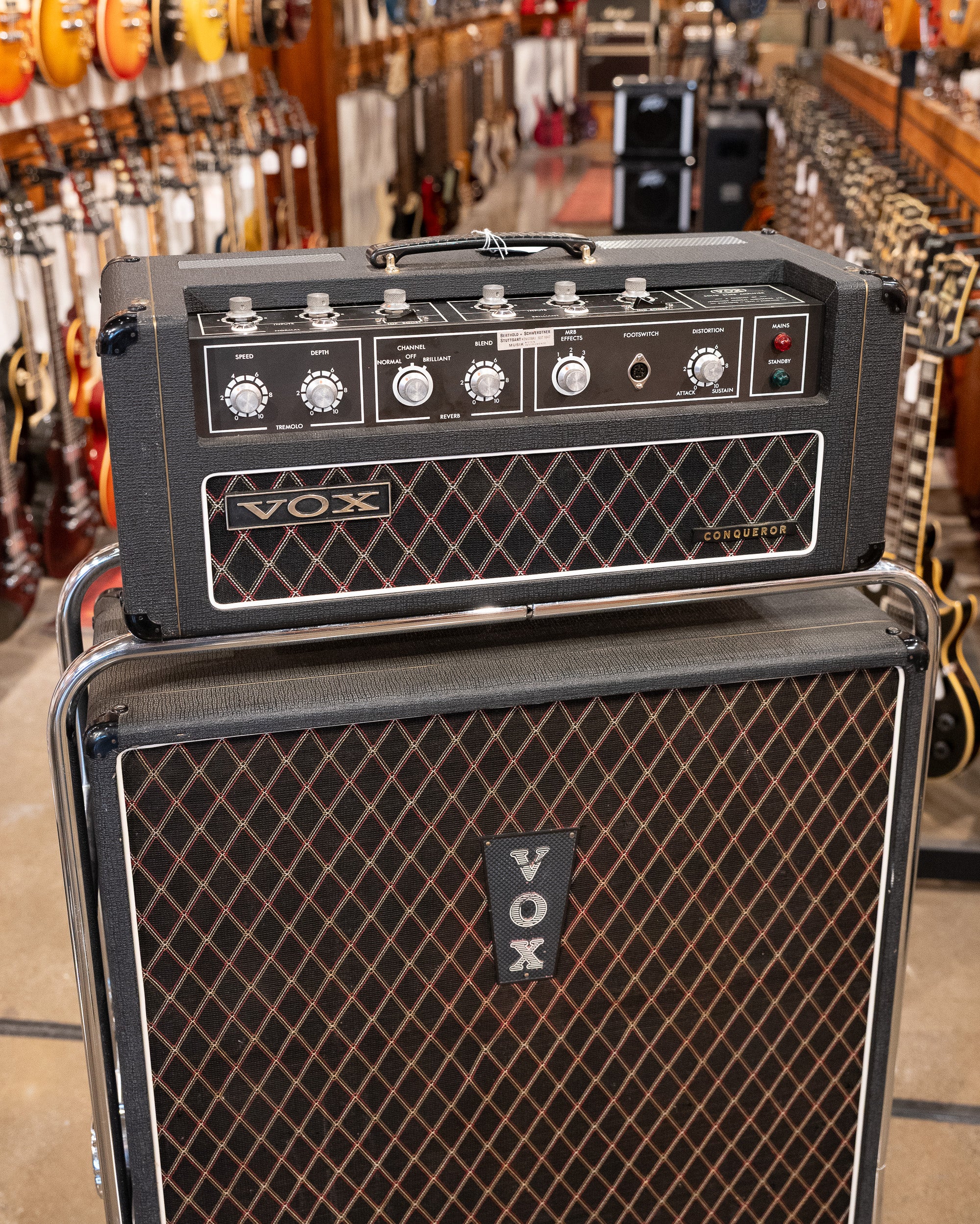 1967 Vox Conqueror Head & Cabinet (England)