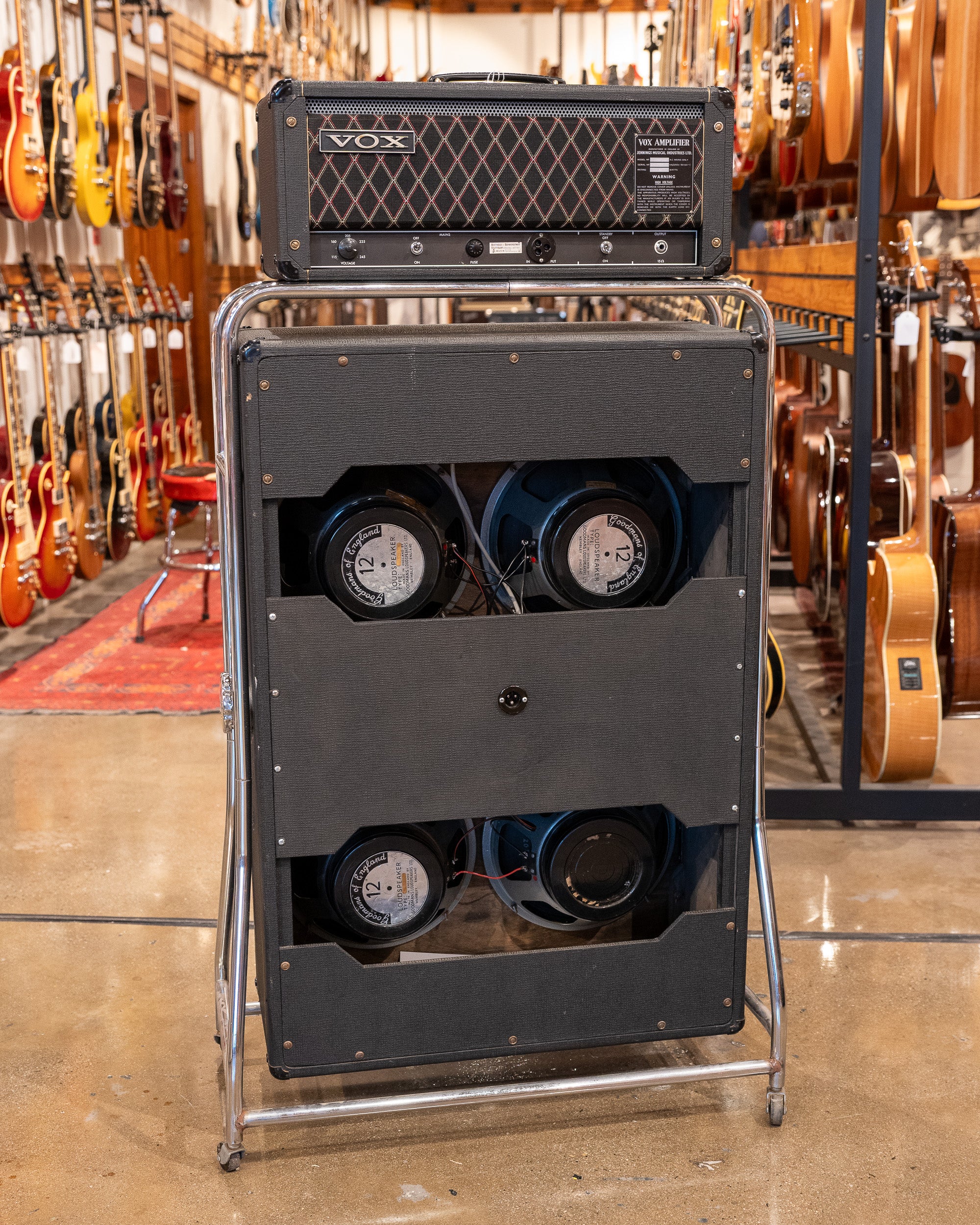 1967 Vox Conqueror Head & Cabinet (England)