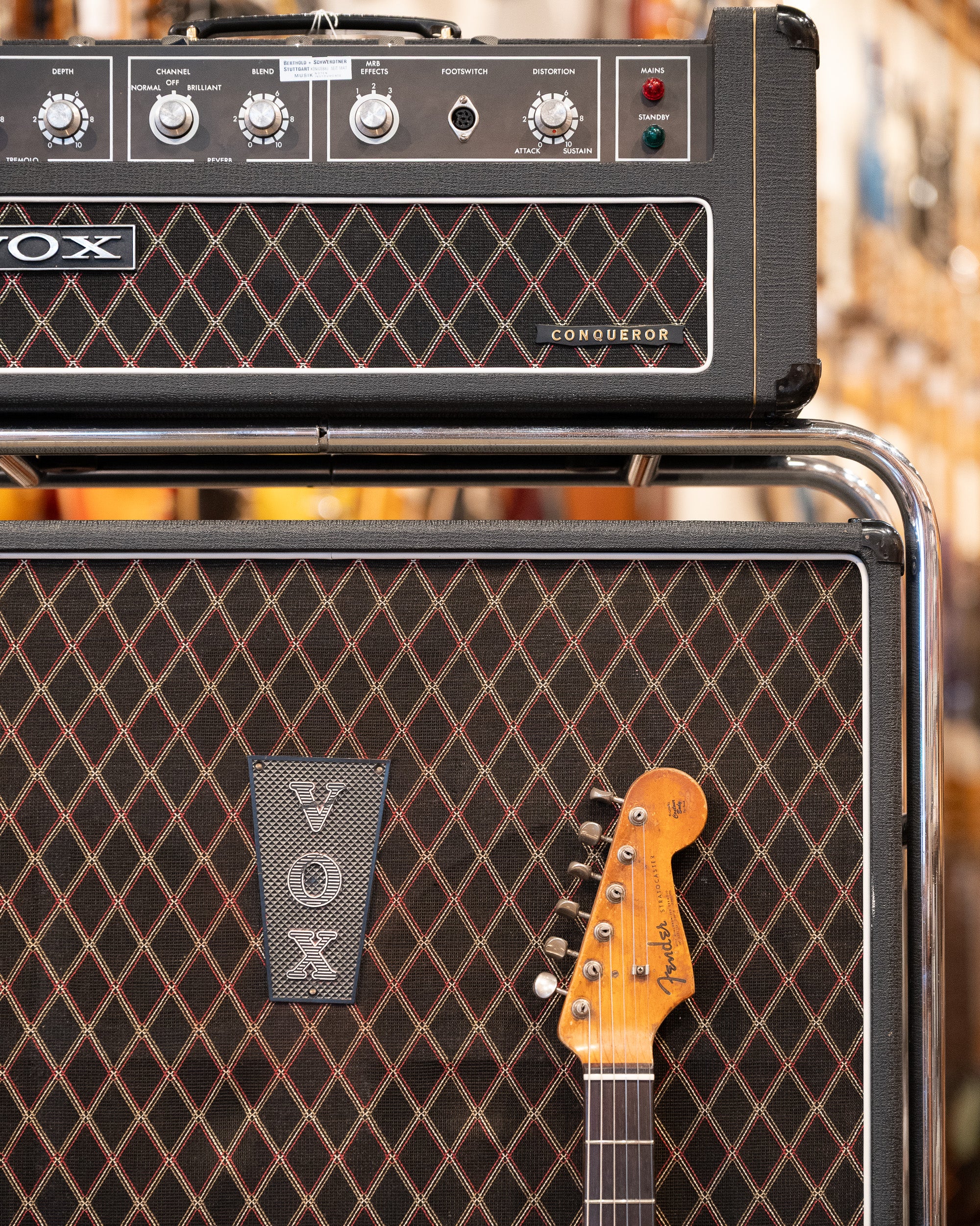 1967 Vox Conqueror Head & Cabinet (England)