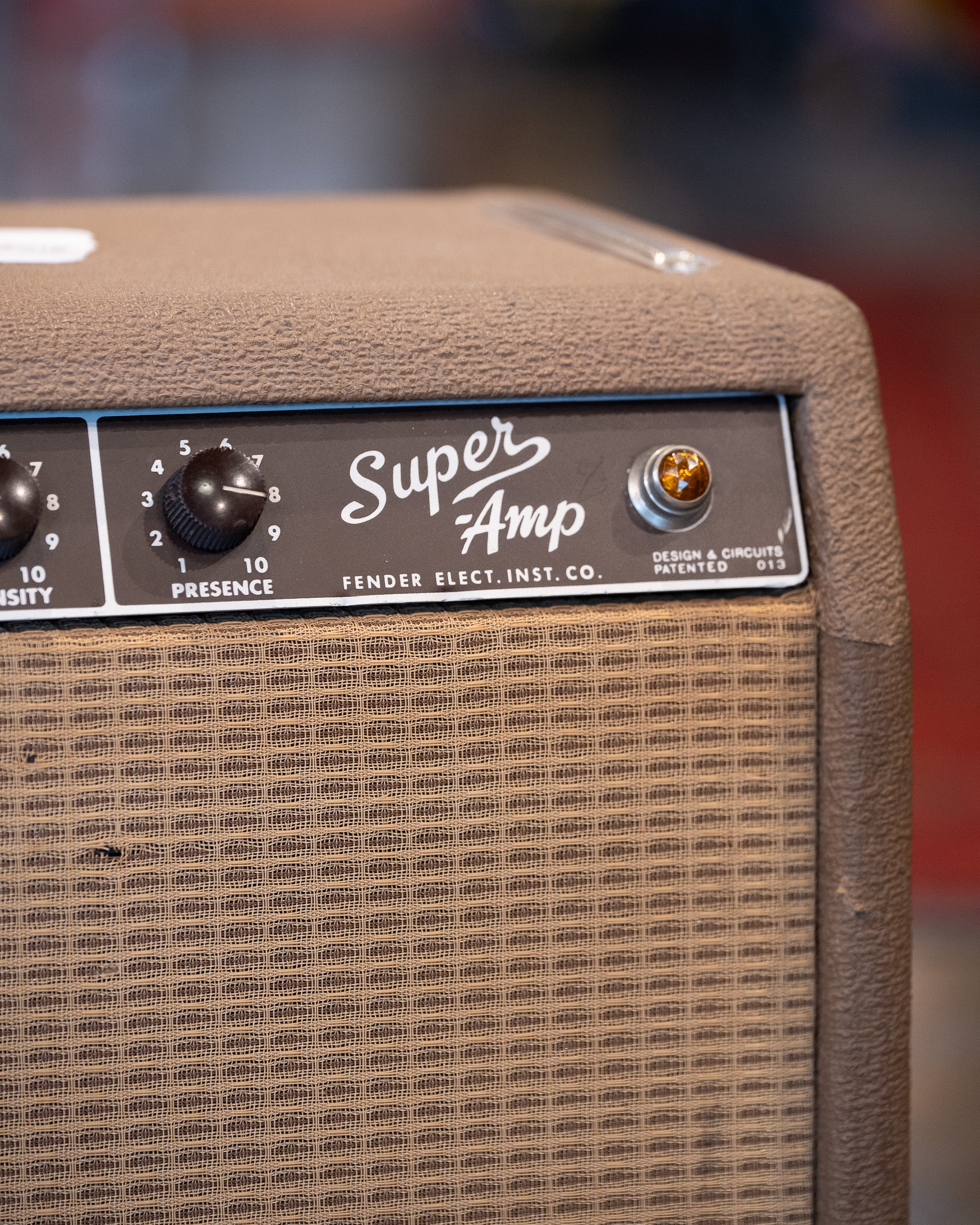 1962 Fender Super Amp (USA, Brownface, Cover, 110V)