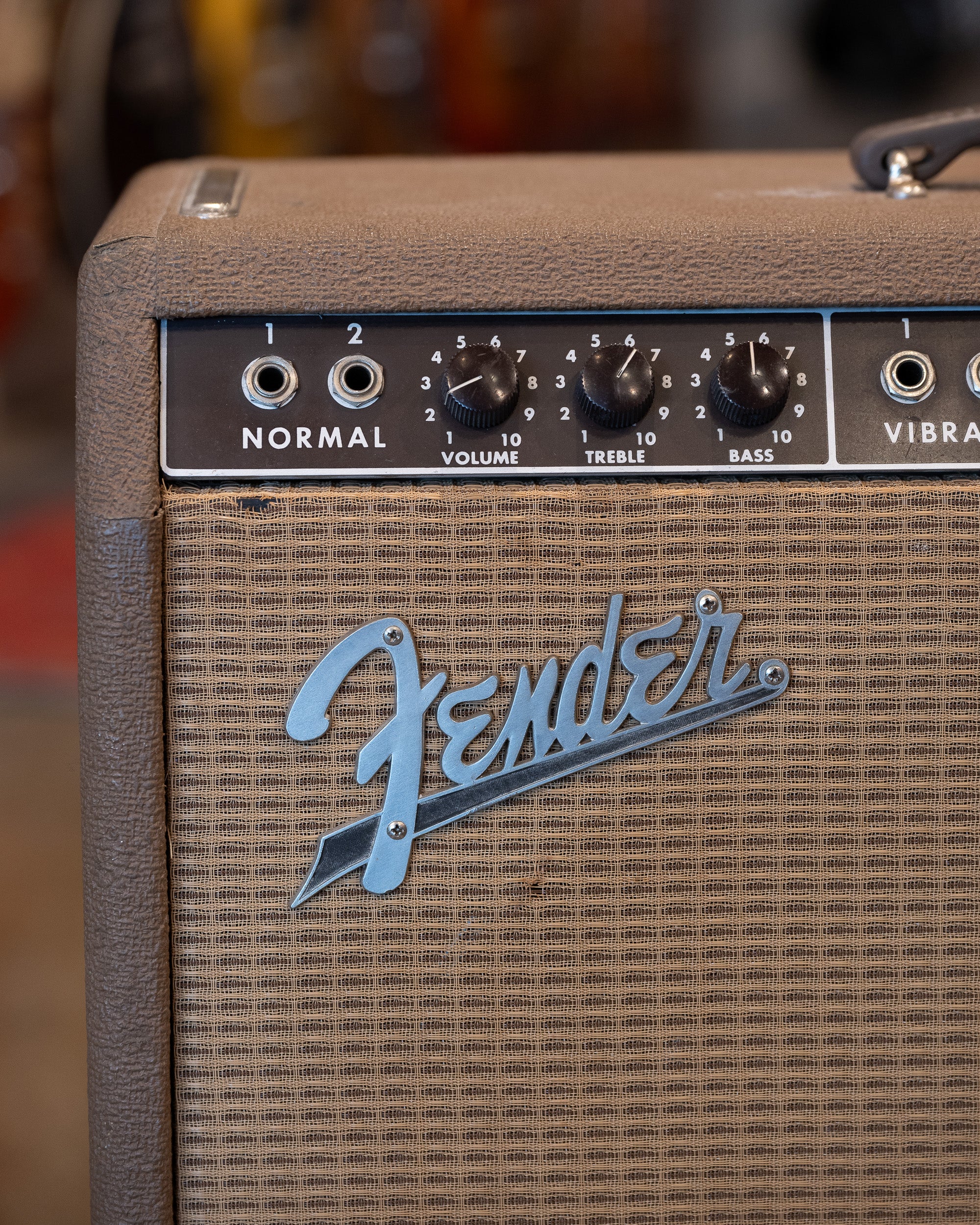 1962 Fender Super Amp (USA, Brownface, Cover, 110V)
