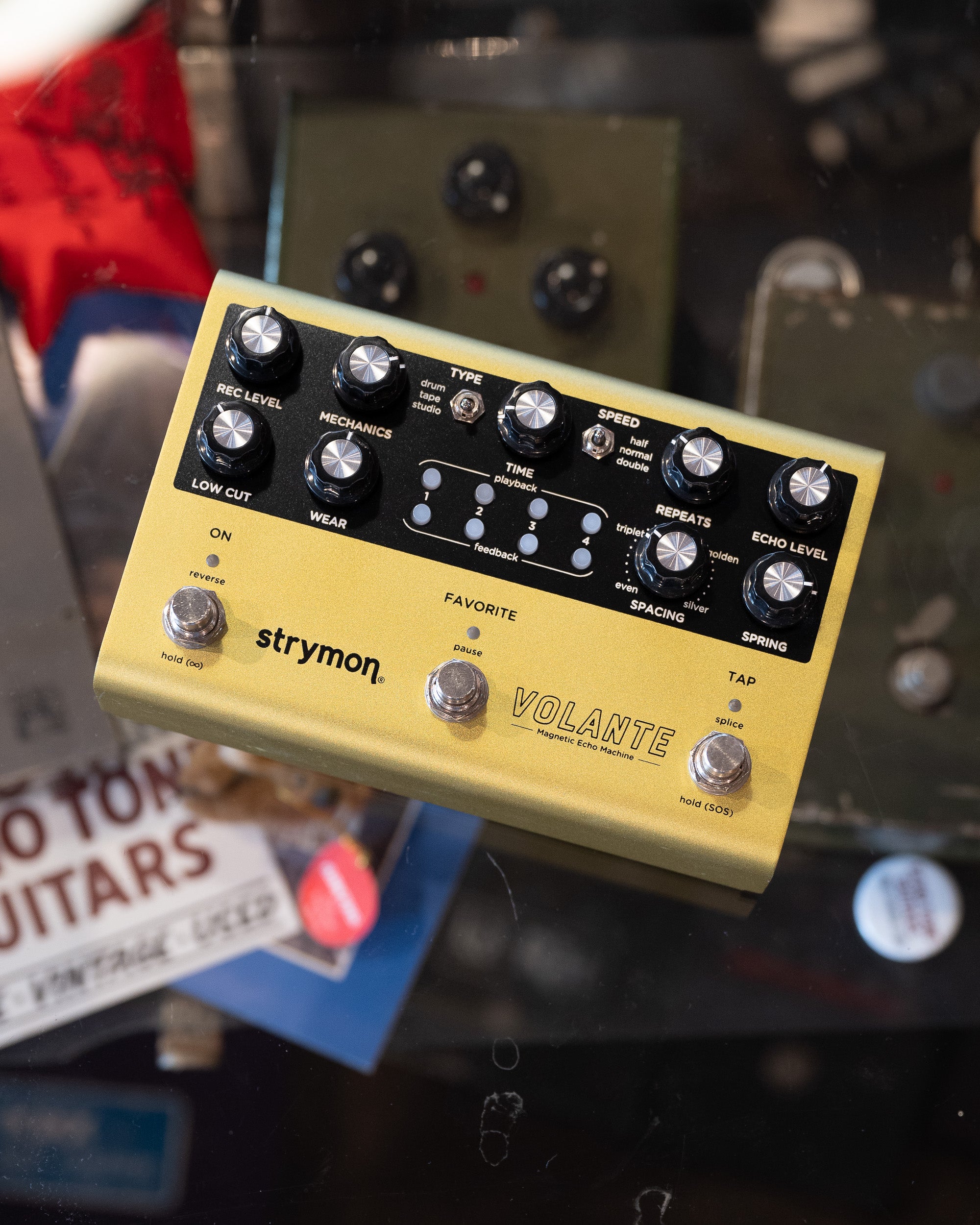 Strymon Volante Tape Echo Machine (USA, Gold, Box)