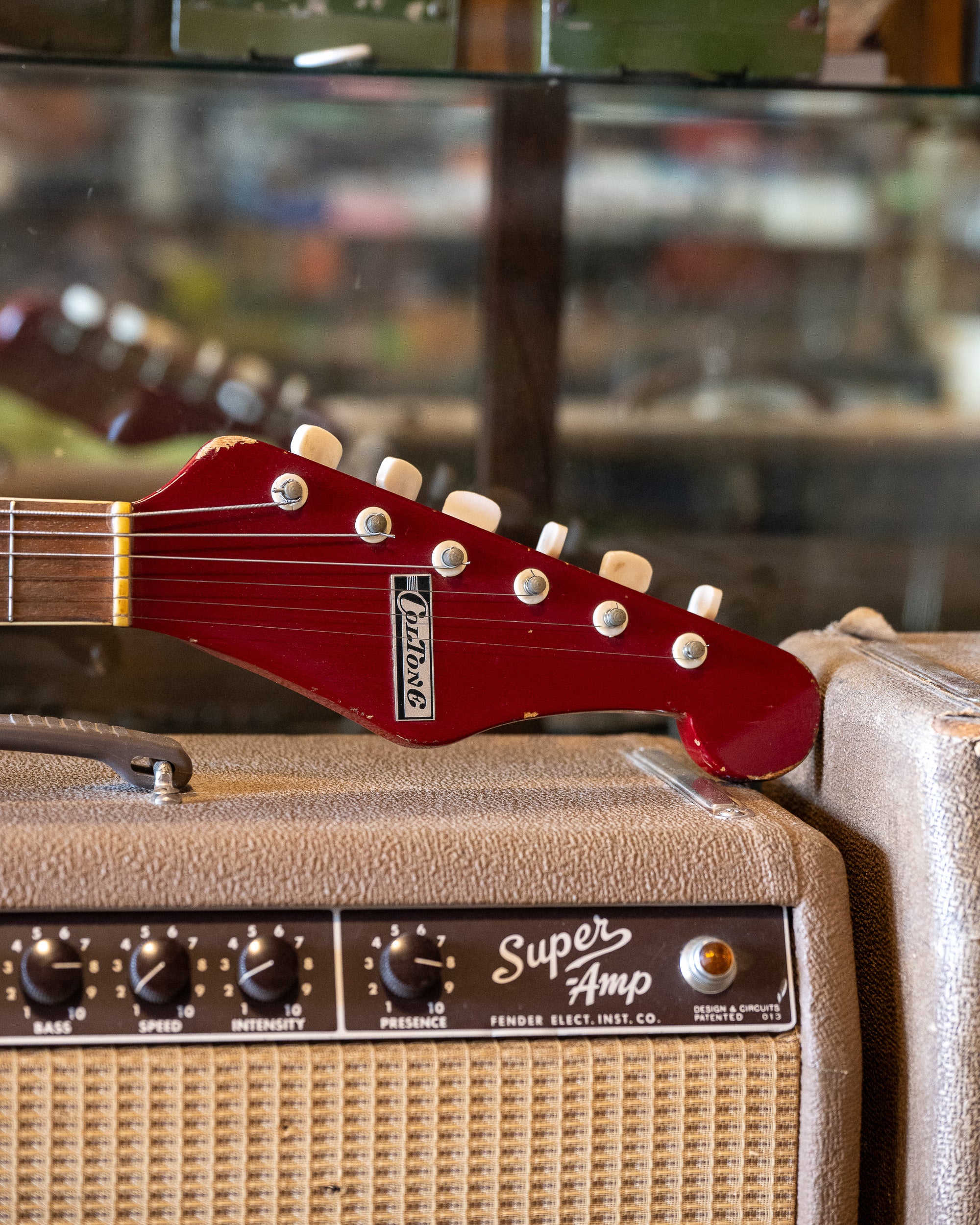 c1960s ColTone 'Teisco' MJ3L (Japan, Red)