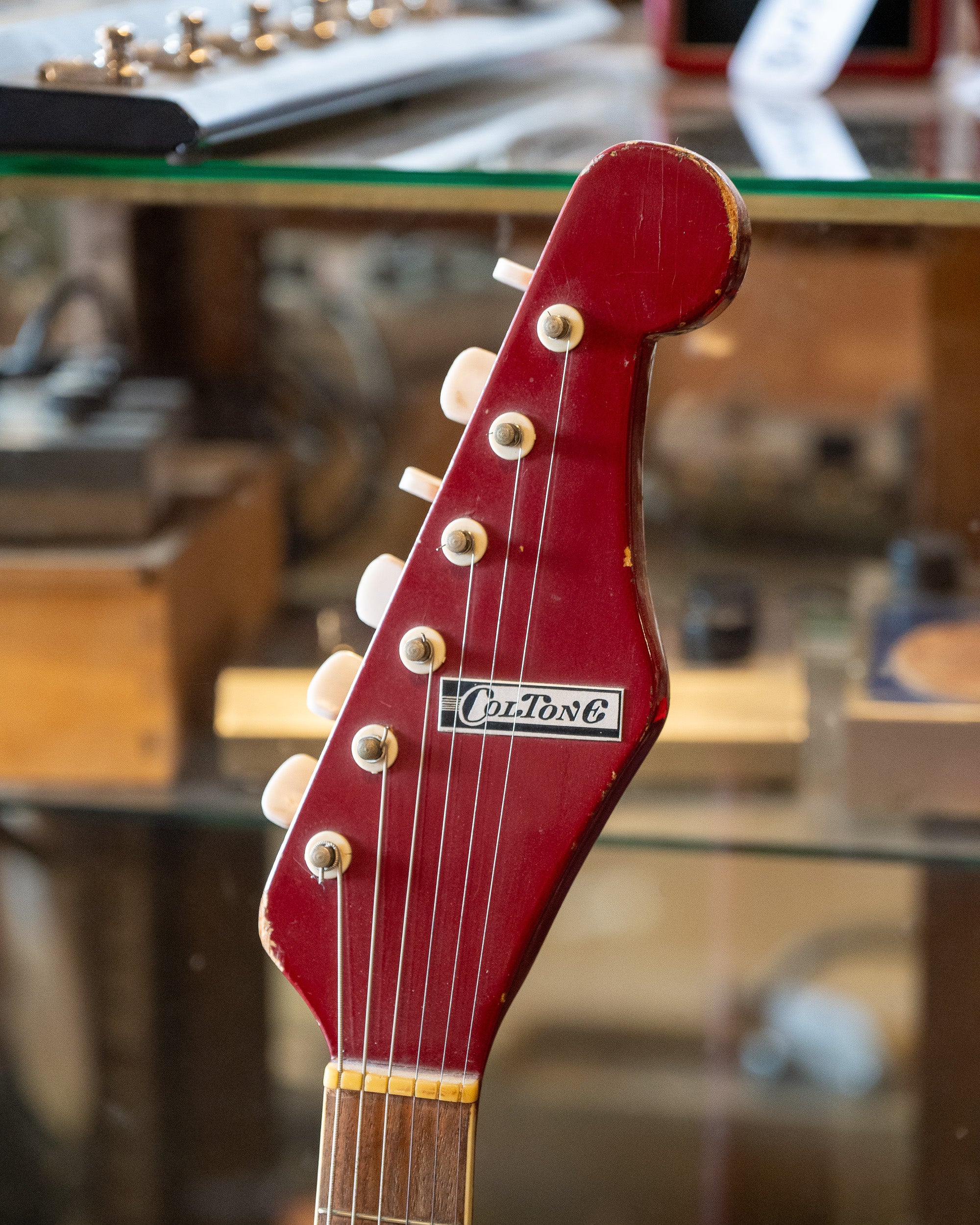 c1960s ColTone 'Teisco' MJ3L (Japan, Red)