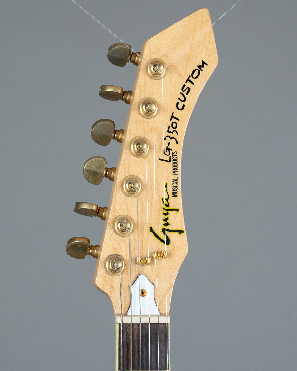 c1970s Guyatone LG-350T Custom 'Sharp 5' (Japan, Transluscent Blue, OHSC)