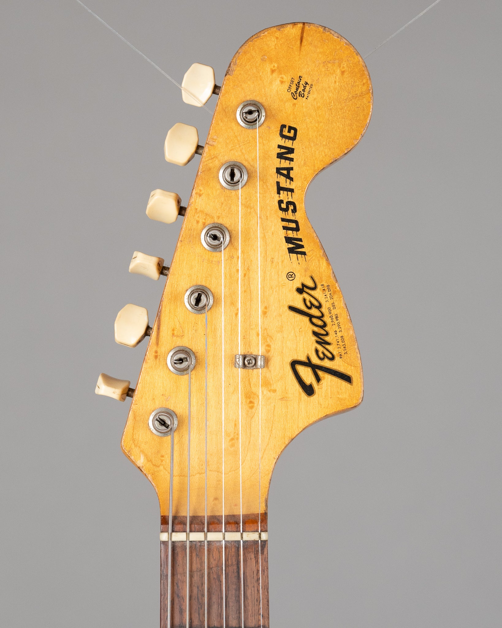 1976 Fender Mustang Natural (USA, Natural, OHSC)