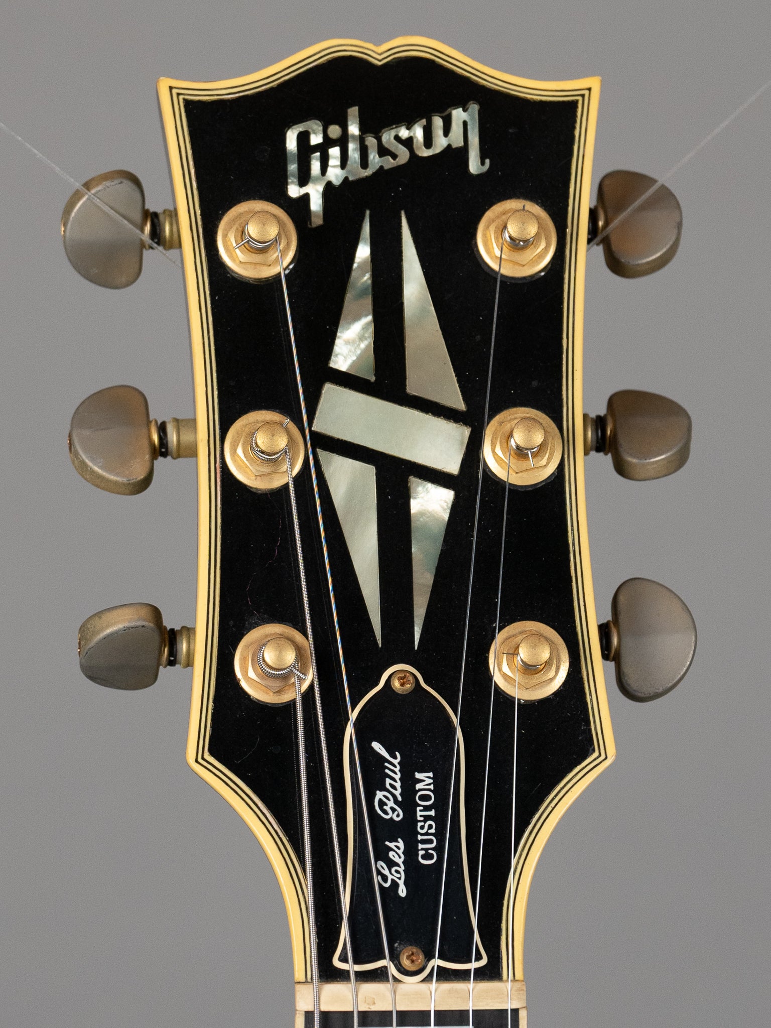 1995 Gibson Les Paul Custom USA, Black, OHSC)