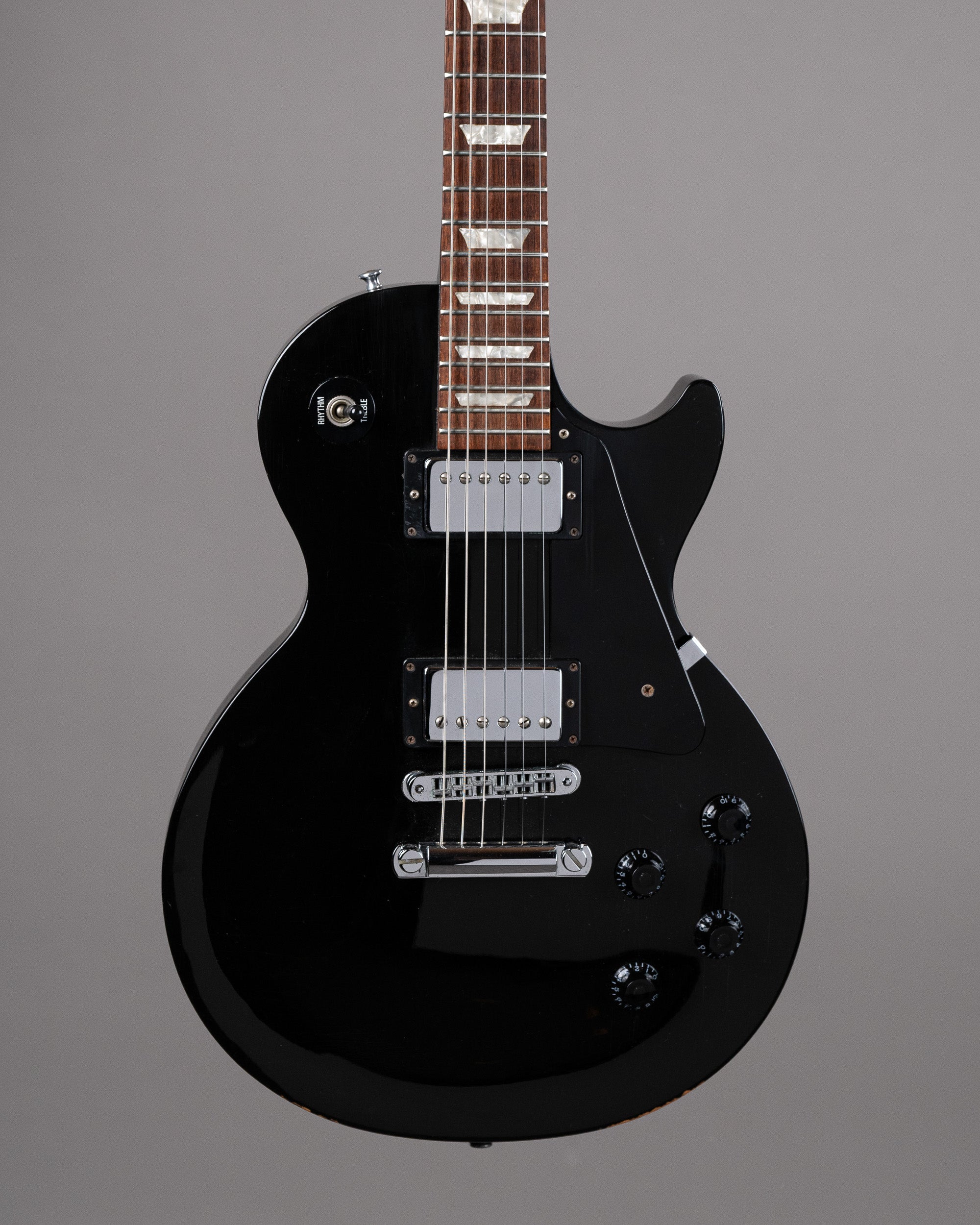 2007 Gibson Les Paul Studio (USA, Black, OHSC)