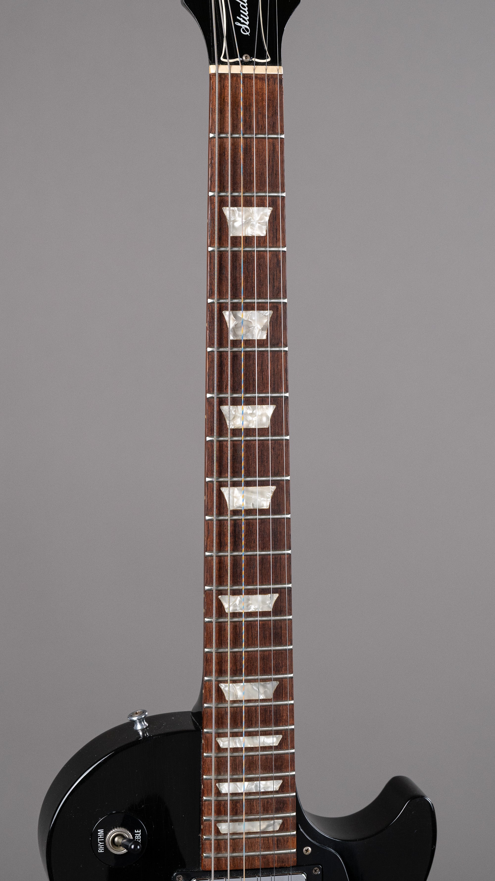 2007 Gibson Les Paul Studio (USA, Black, OHSC)