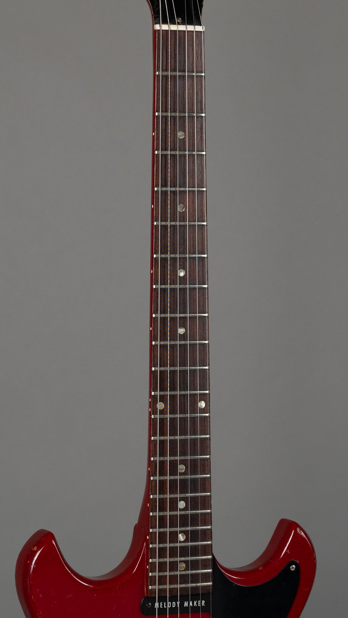 1965 Gibson Melody Maker (USA, Cardinal Red,  Victoria HSC)